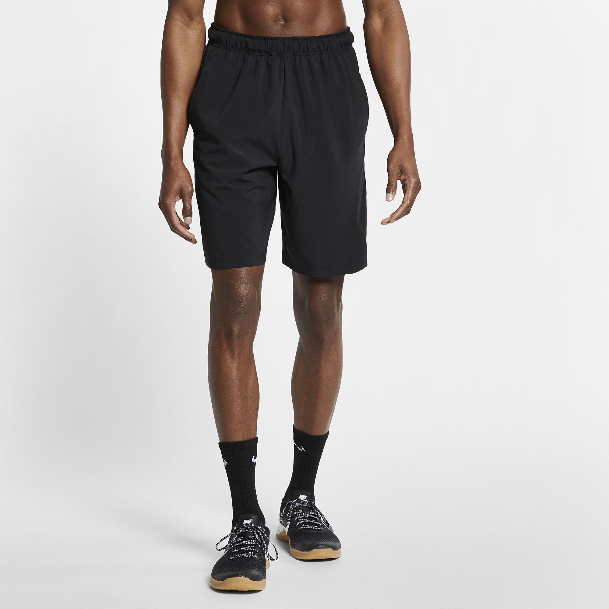 mens black nike dri fit shorts