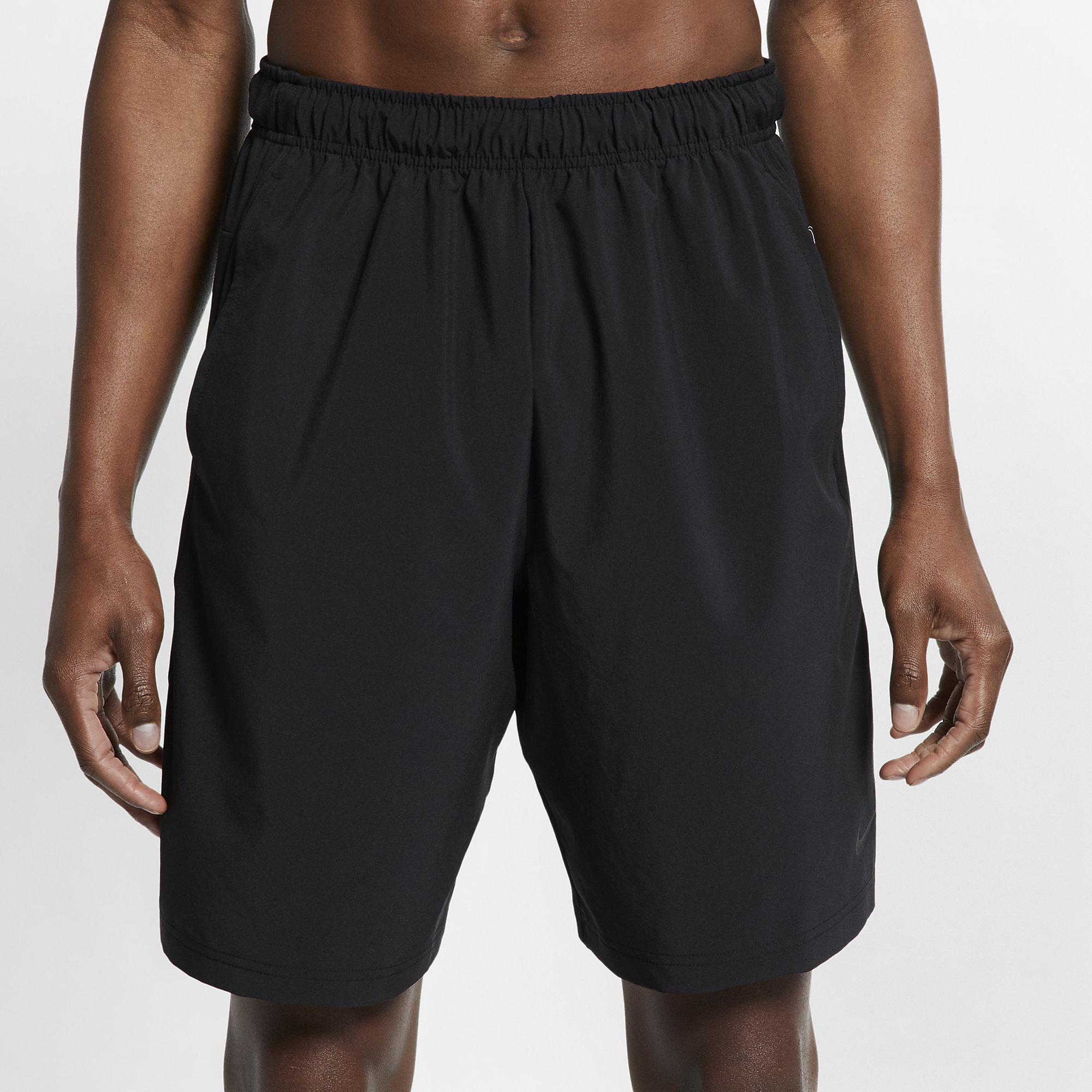 Nike Mens Dri-FIT Shorts - Black - Tennisnuts.com