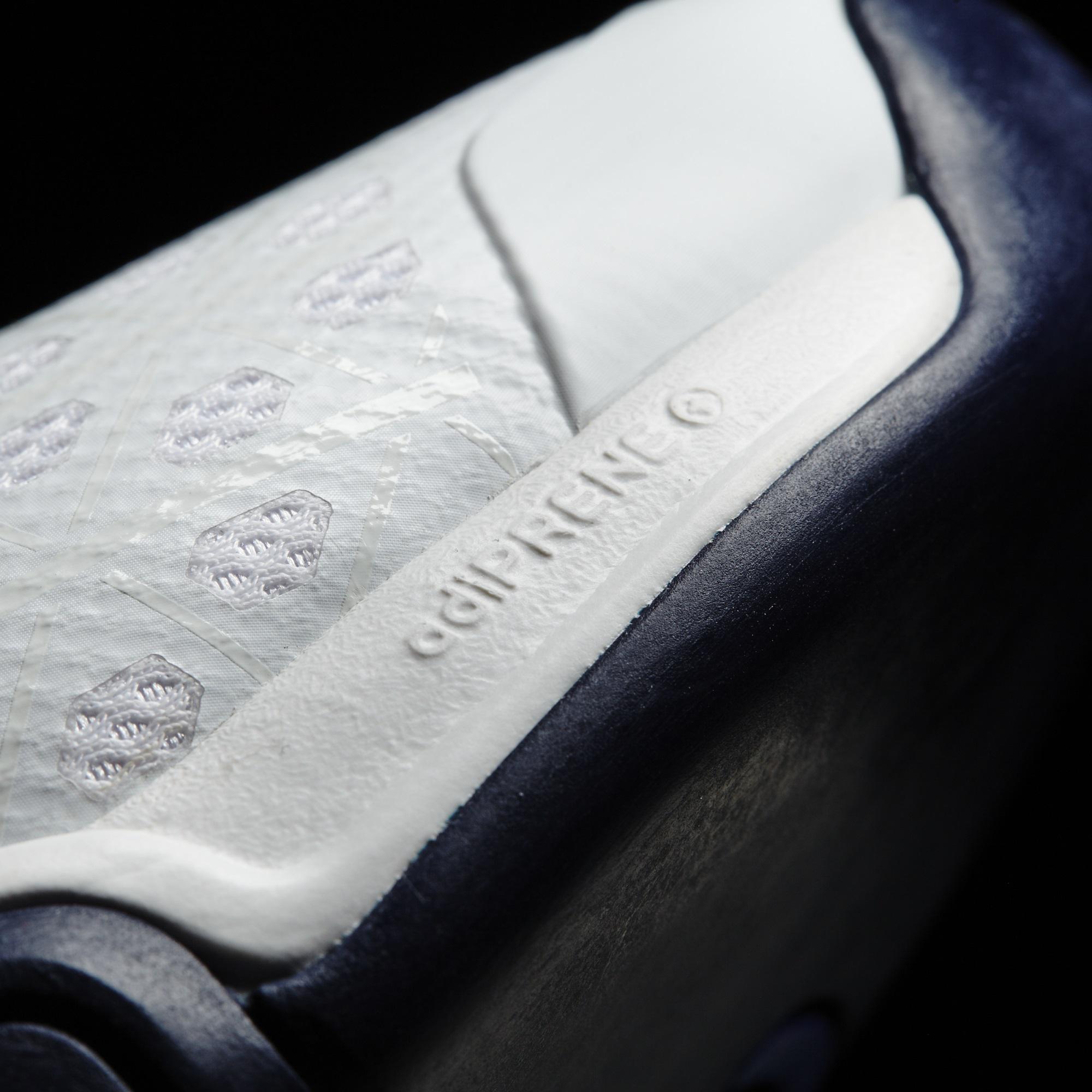 Adidas Mens Barricade Club Carpet Tennis Shoes - White/Blue - Tennisnuts.com