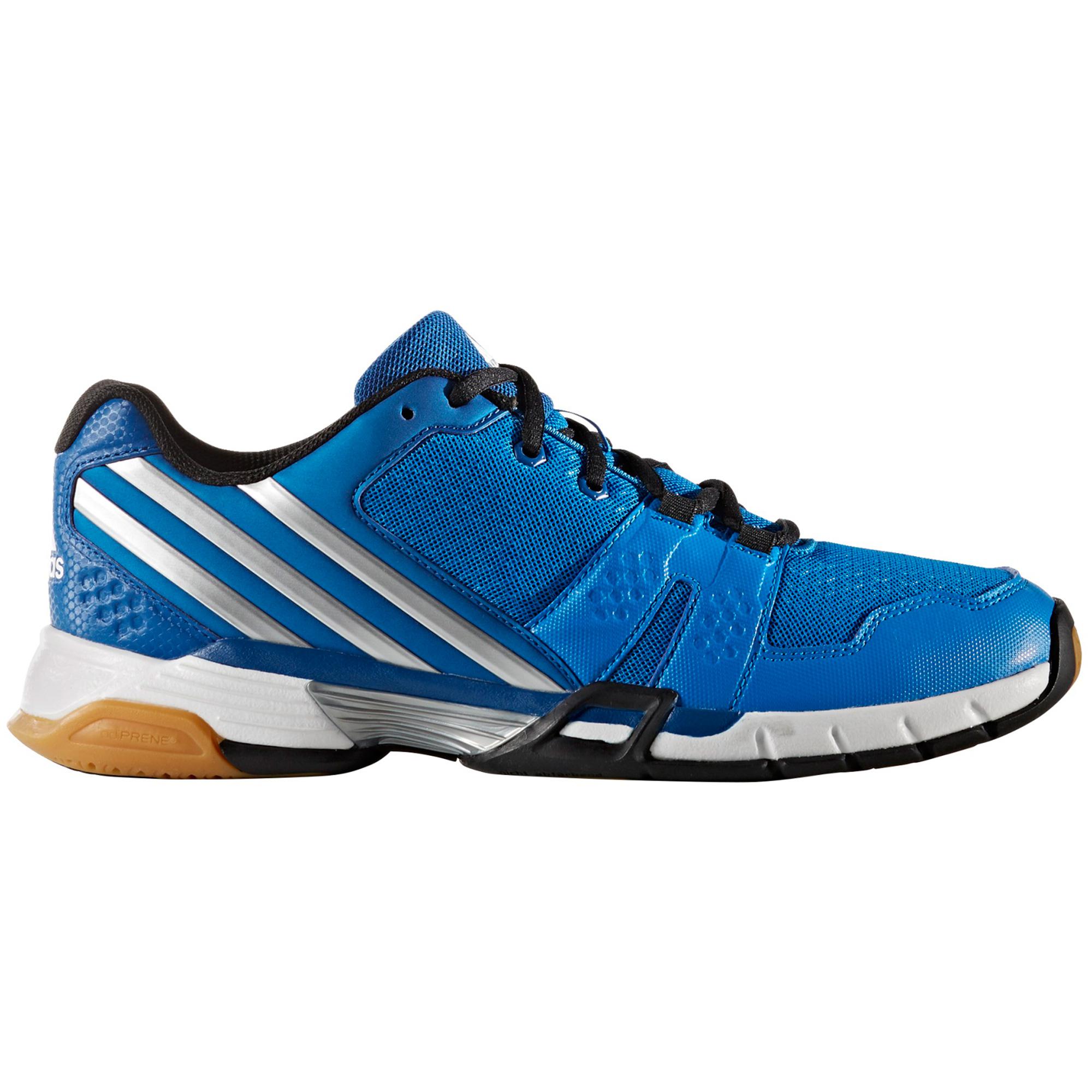 Adidas Mens Volley Team 4 Indoor Shoes - Blue - Tennisnuts.com