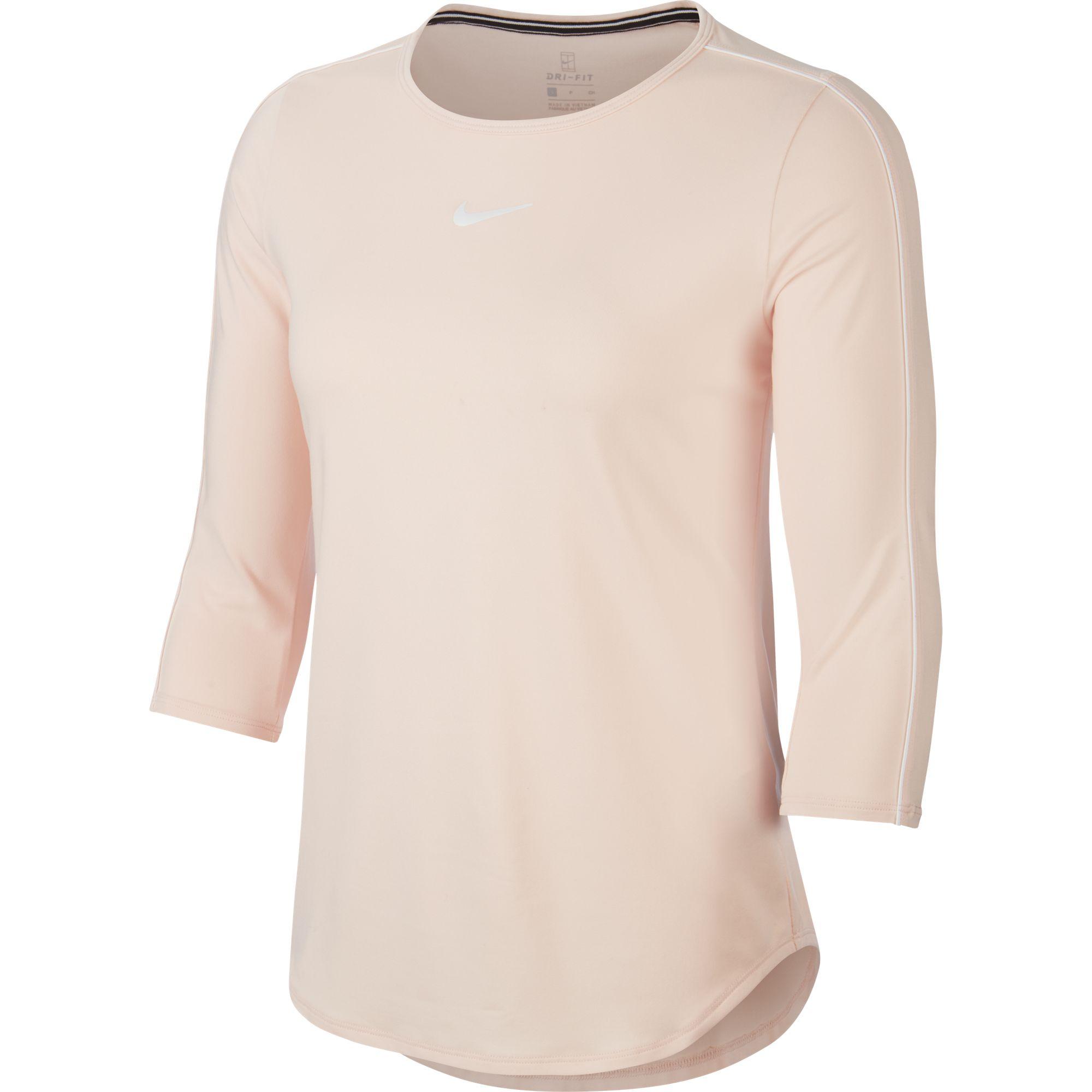 coral nike top