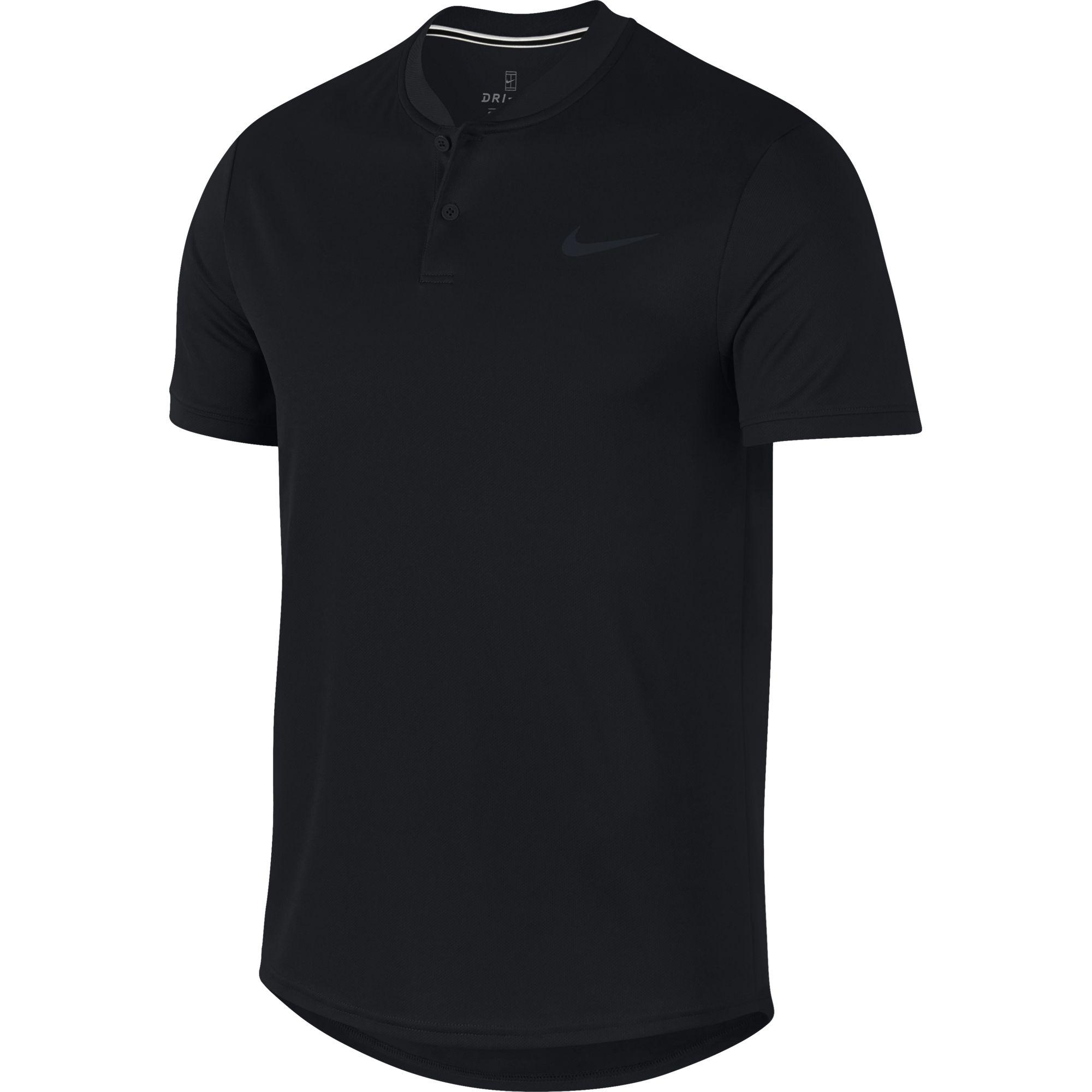 Nike Mens Dri-FIT Blade Polo - Black 