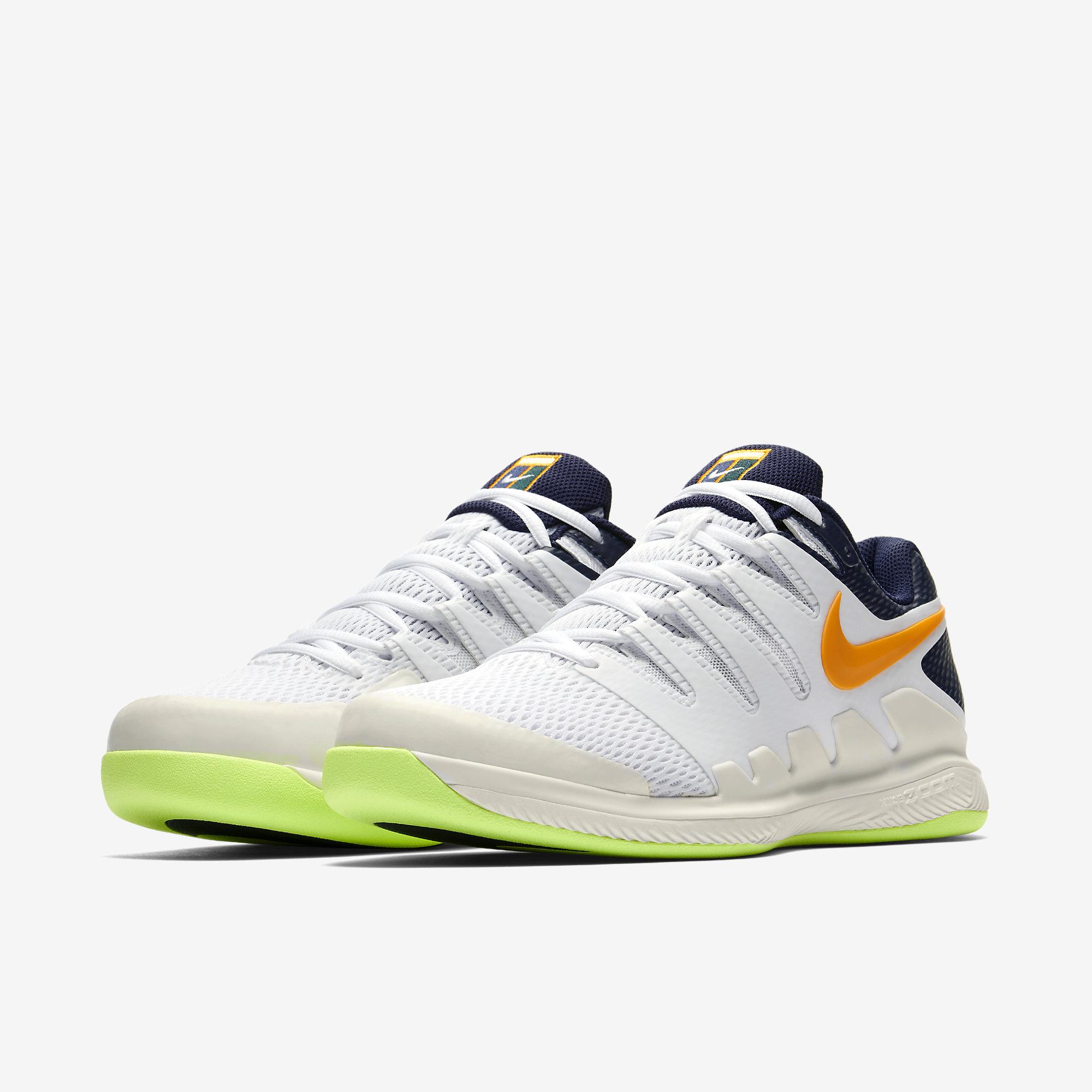 Nike Mens Air Zoom Vapor X Carpet Tennis Shoes - Phantom/Blackened Blue ...