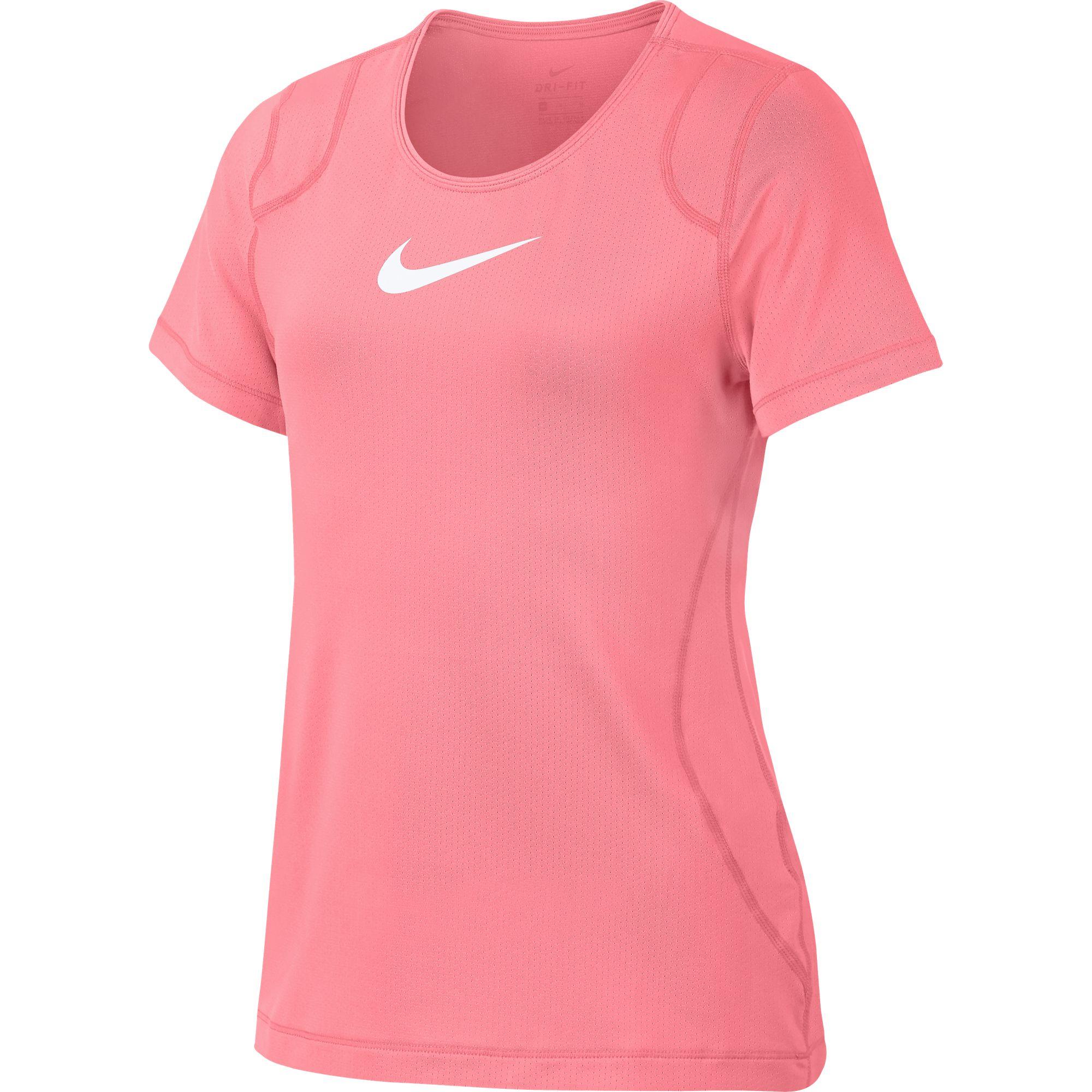 girls white nike top