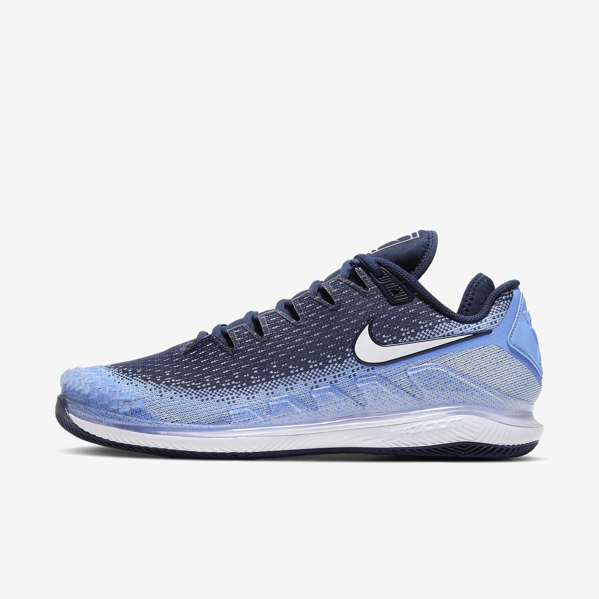 Nike Mens Air Zoom Vapor X Knit Tennis Shoes Royal Pulse Hydrogen Blue 10 Blue