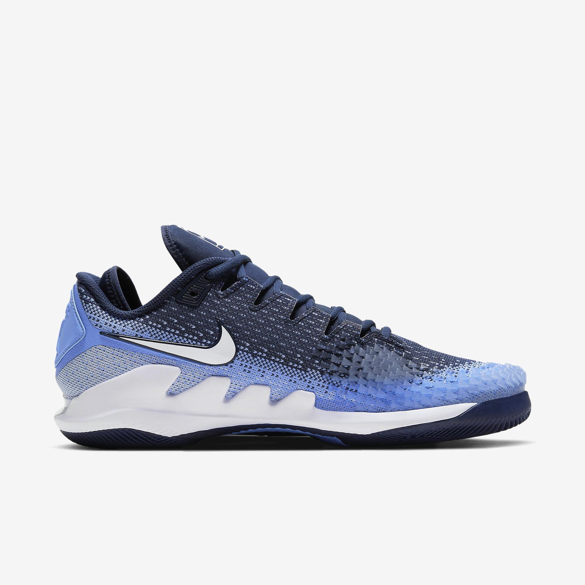 Nike Mens Air Zoom Vapor X Knit Tennis Shoes - Royal Pulse/Hydrogen ...