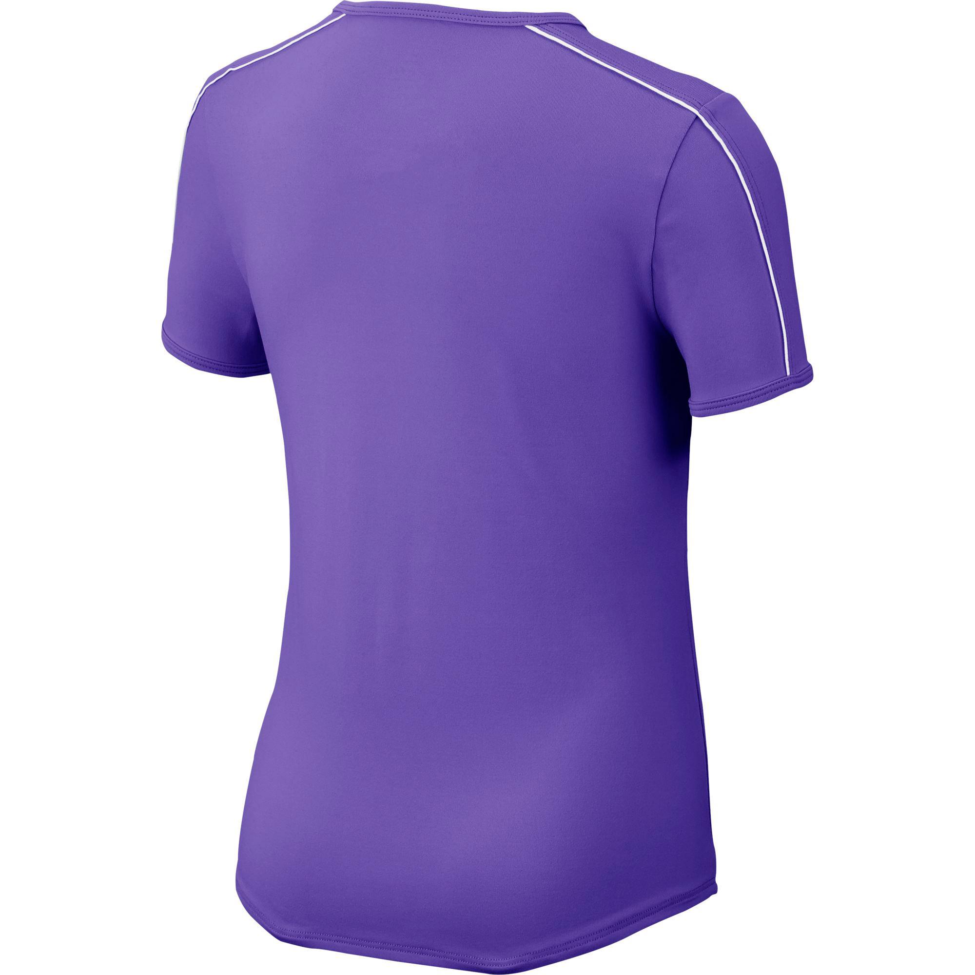 Nike Girls DriFIT Tennis Top Psychic Purple