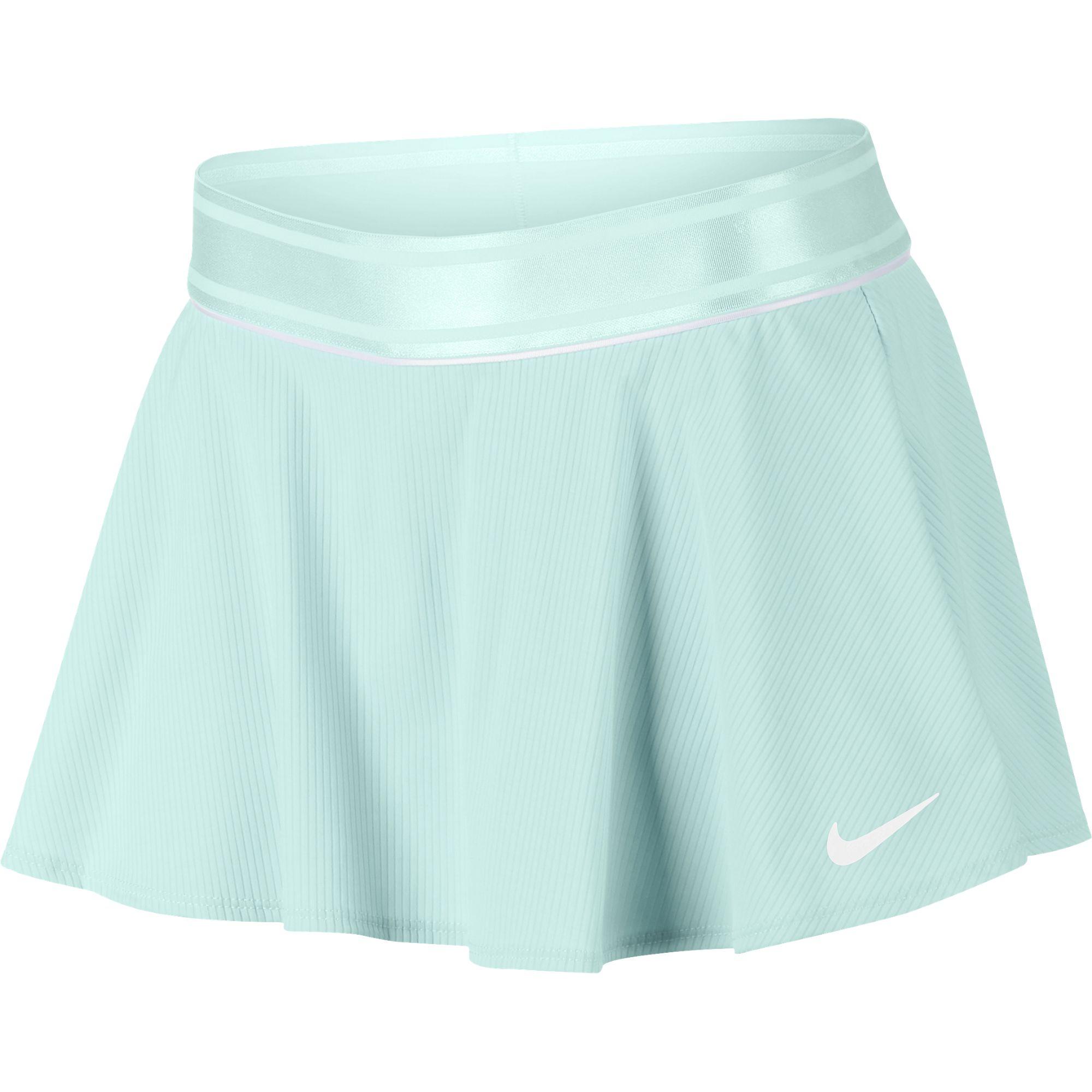Nike Girls DriFIT Tennis Skort Teal Tint/White