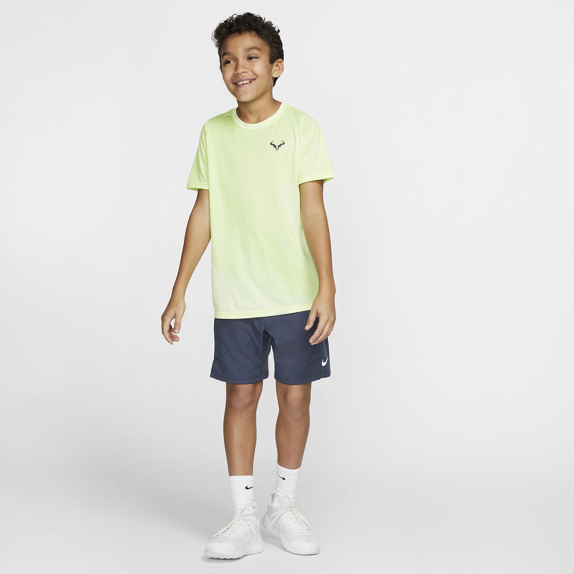 Nike Boys DriFIT Tennis Shorts Obsidian
