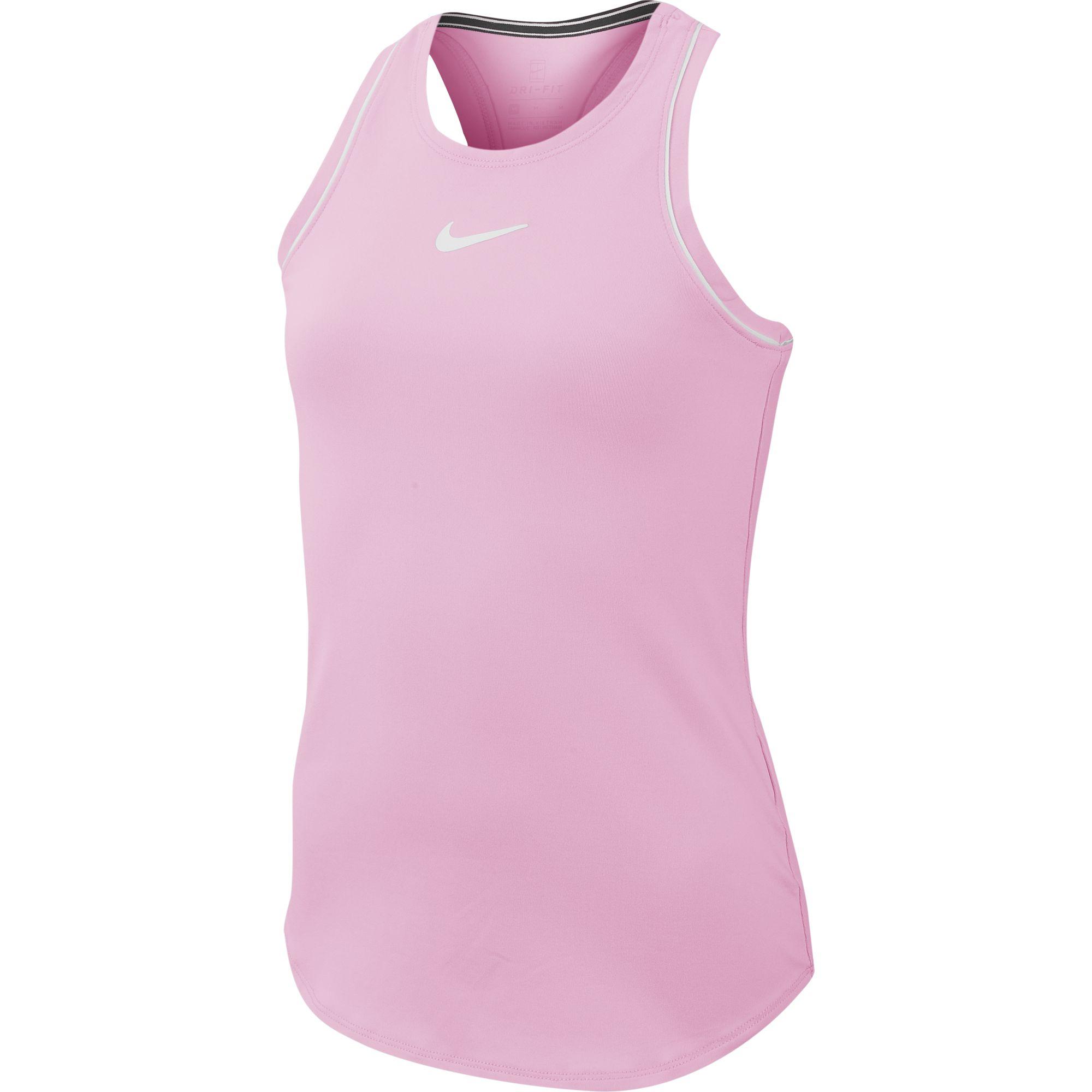 pink nike tank