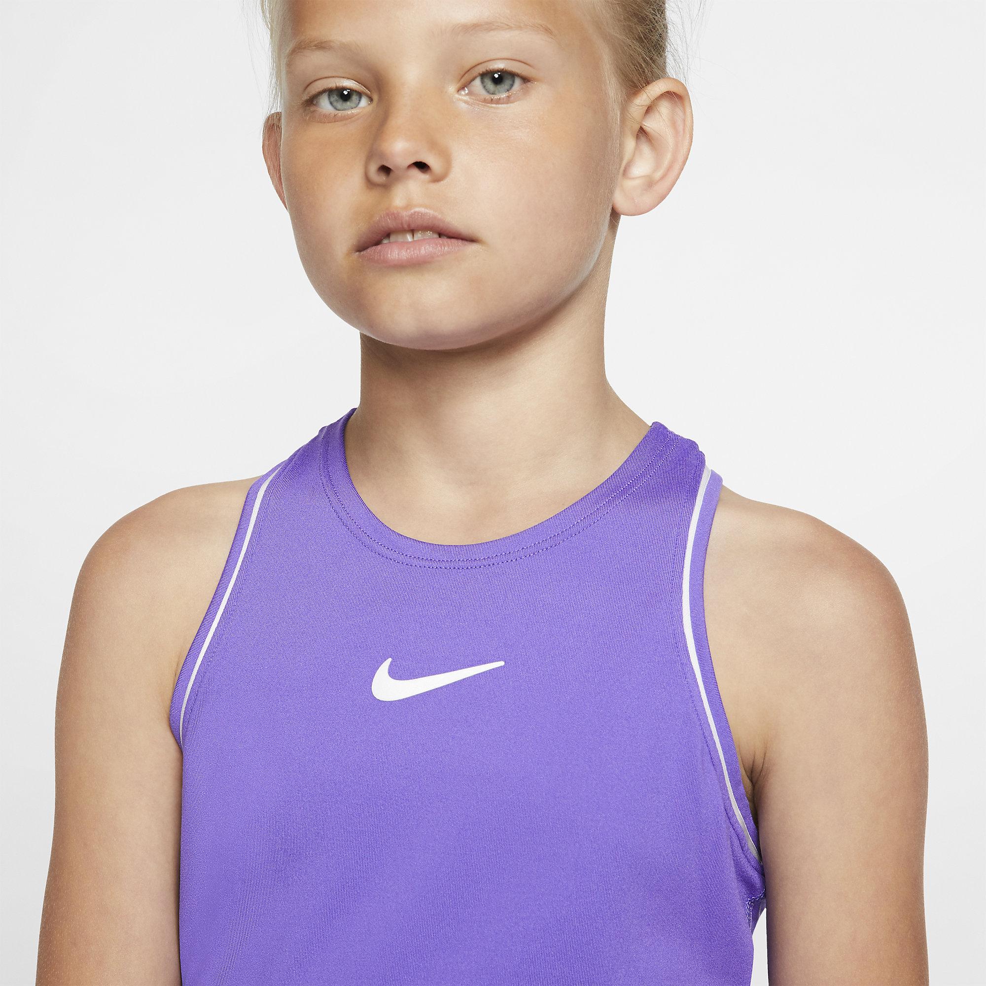Nike Girls Dry Tennis Dress Psychic Purple