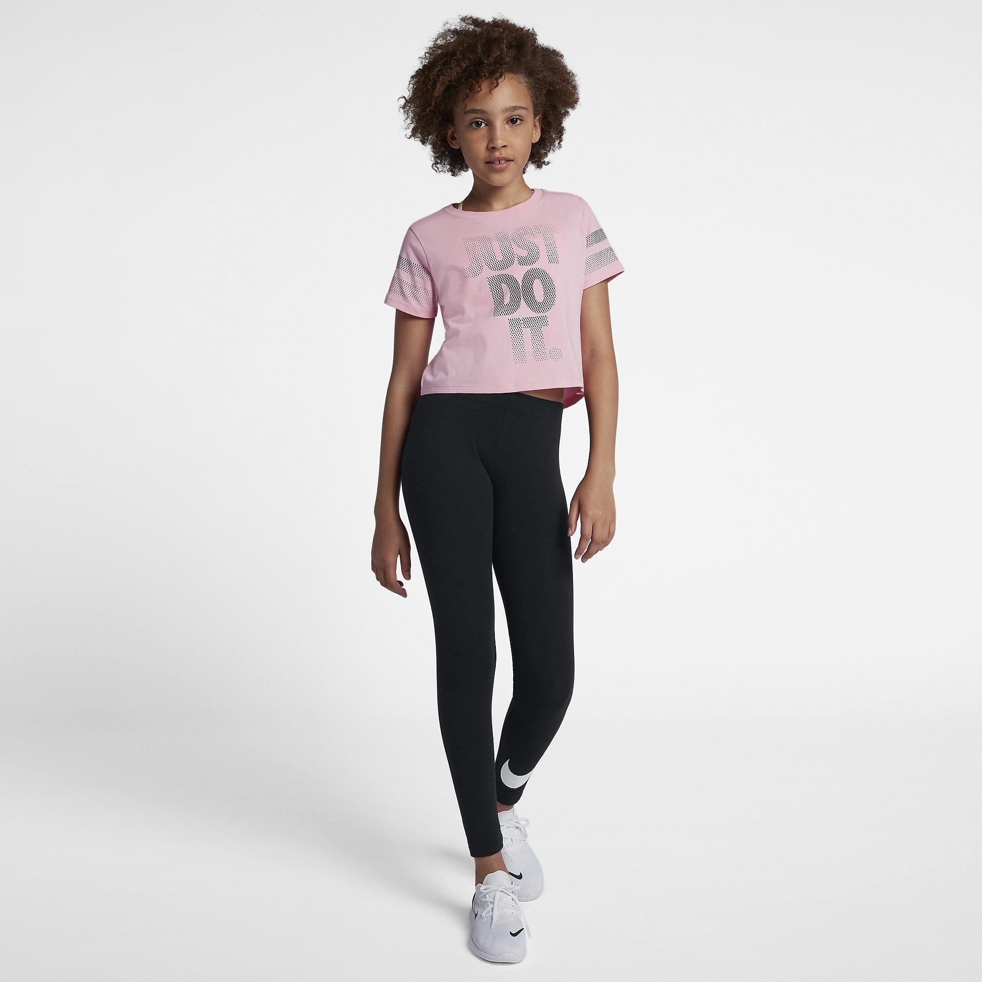 Nike Girls Sportwear Tights - Black - Tennisnuts.com