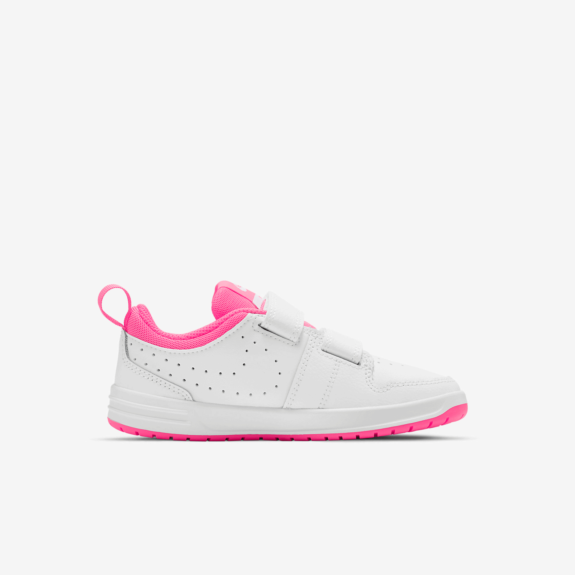 Nike Kids Pico 5 Shoes - White/Pink - Tennisnuts.com