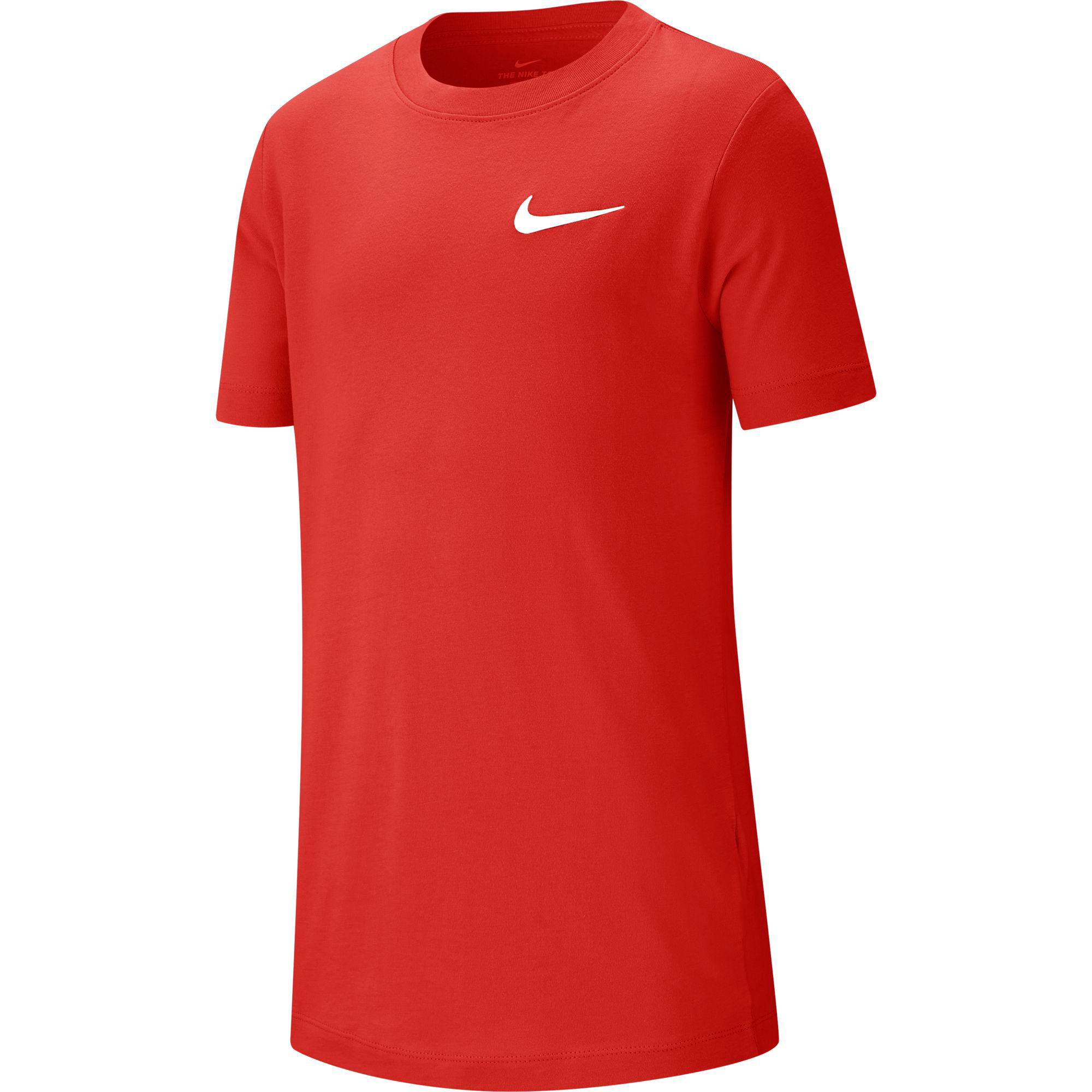 Nike Boys Sportswear T-Shirt - Habanero Red - Tennisnuts.com