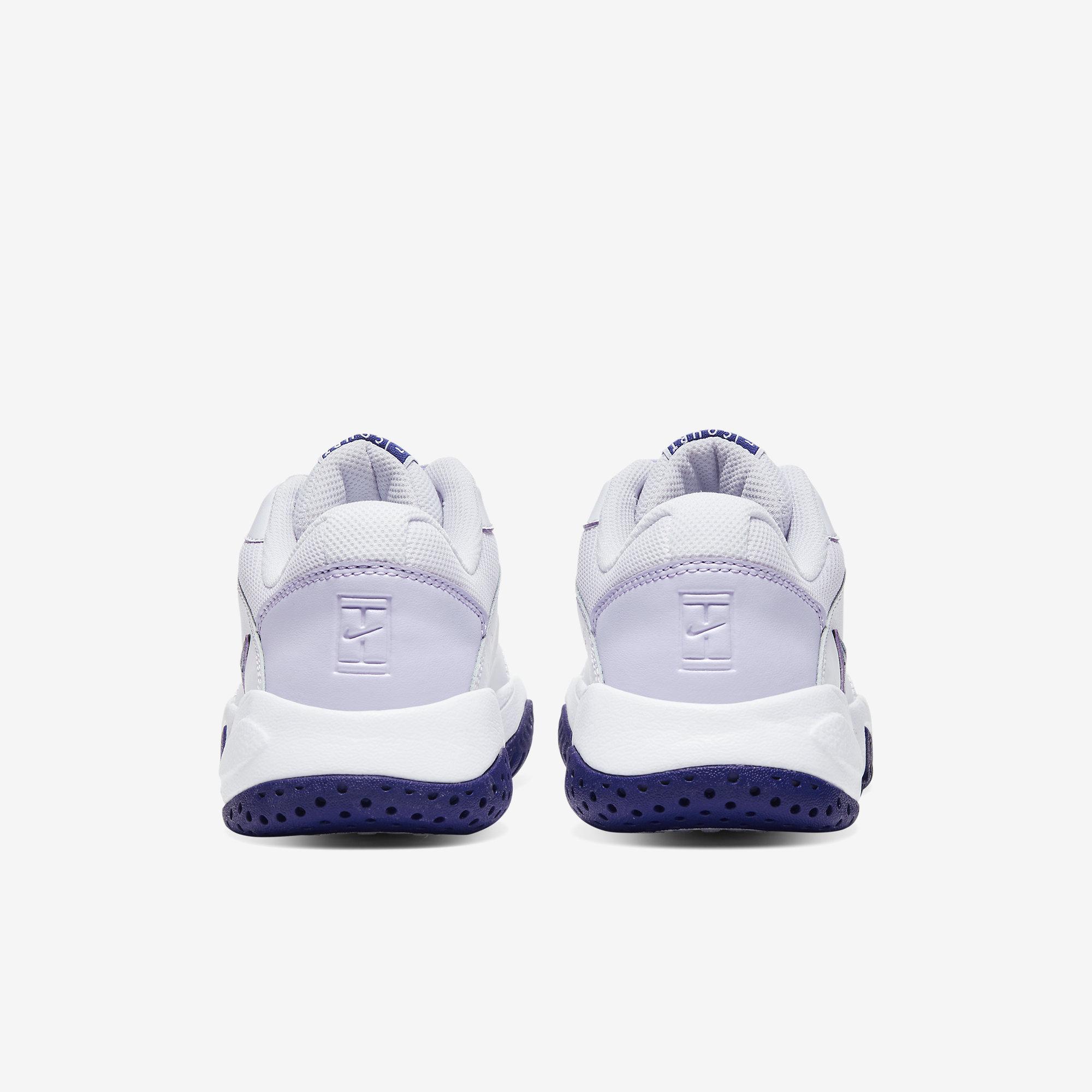 Nike Womens Lite 2 Tennis Shoes - Purple/White - Tennisnuts.com