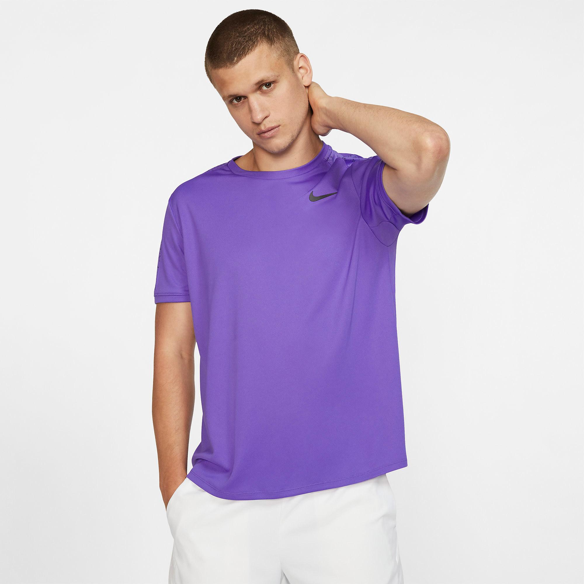 Nike Mens Dri-Fit Top - Psychic Purple 