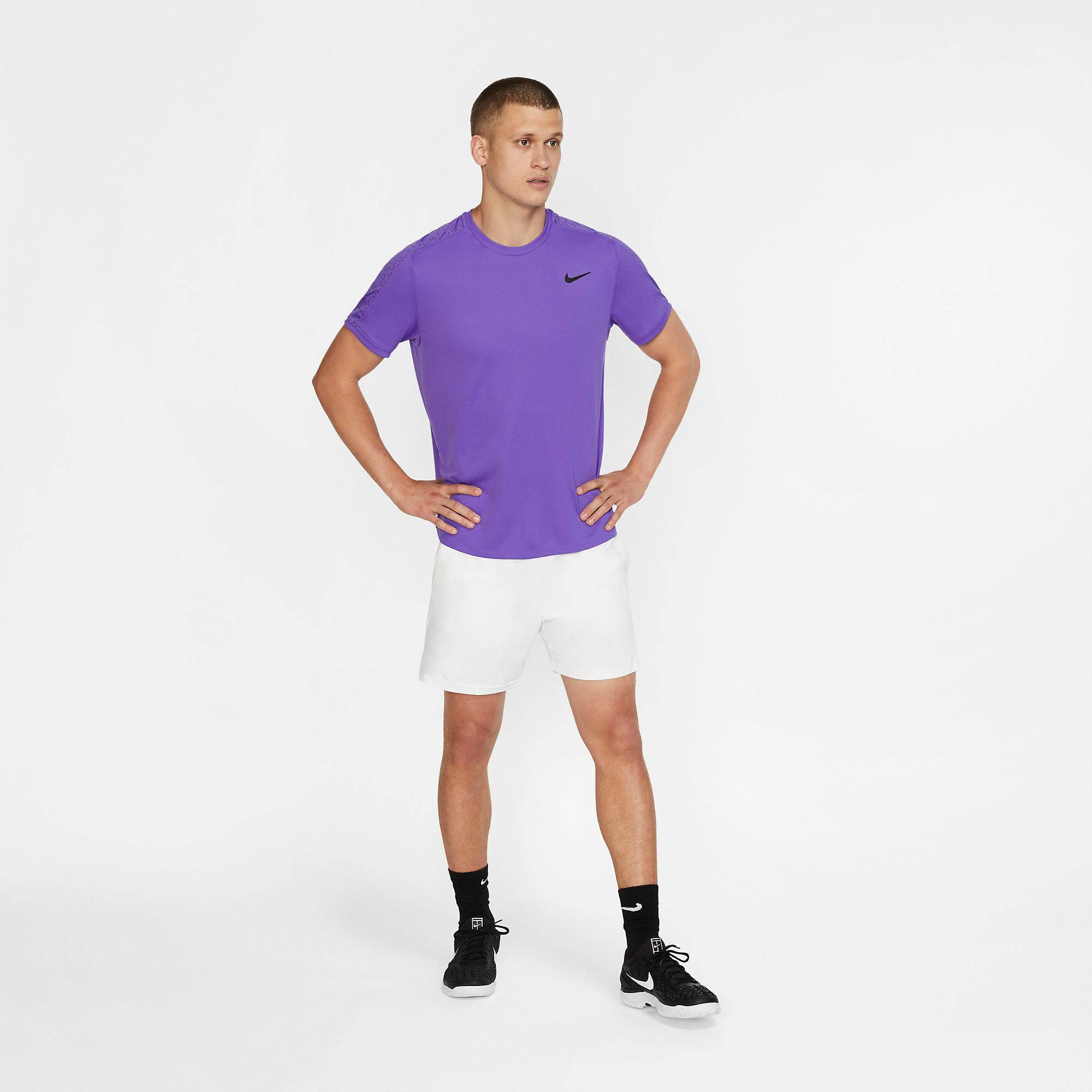 Nike Mens Dri-Fit Top - Psychic Purple - Tennisnuts.com