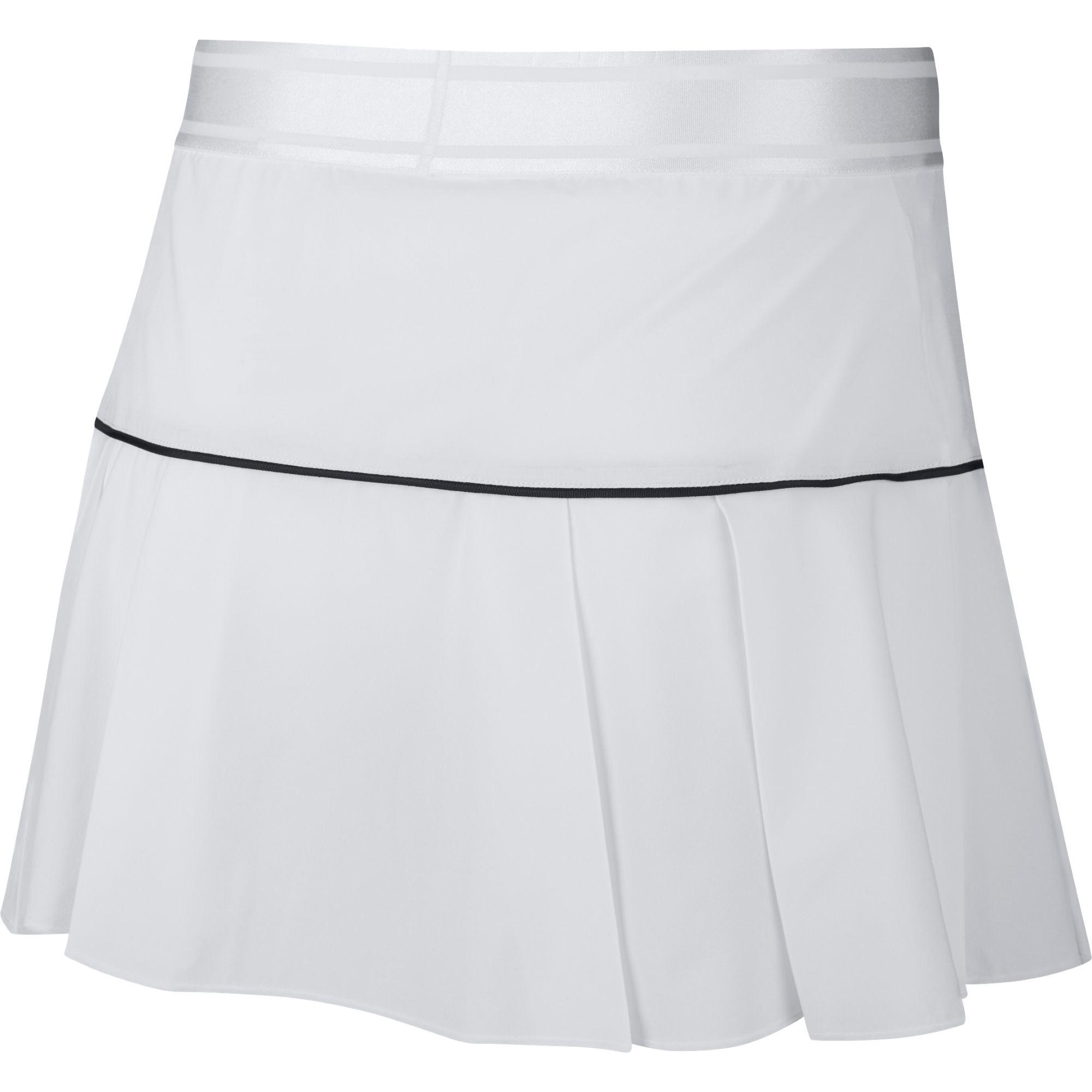 Nike Womens Victory Tennis Skort - White - Tennisnuts.com