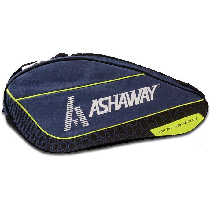 Ashaway 865 Double Racket Bag Blue/Lime/Black
