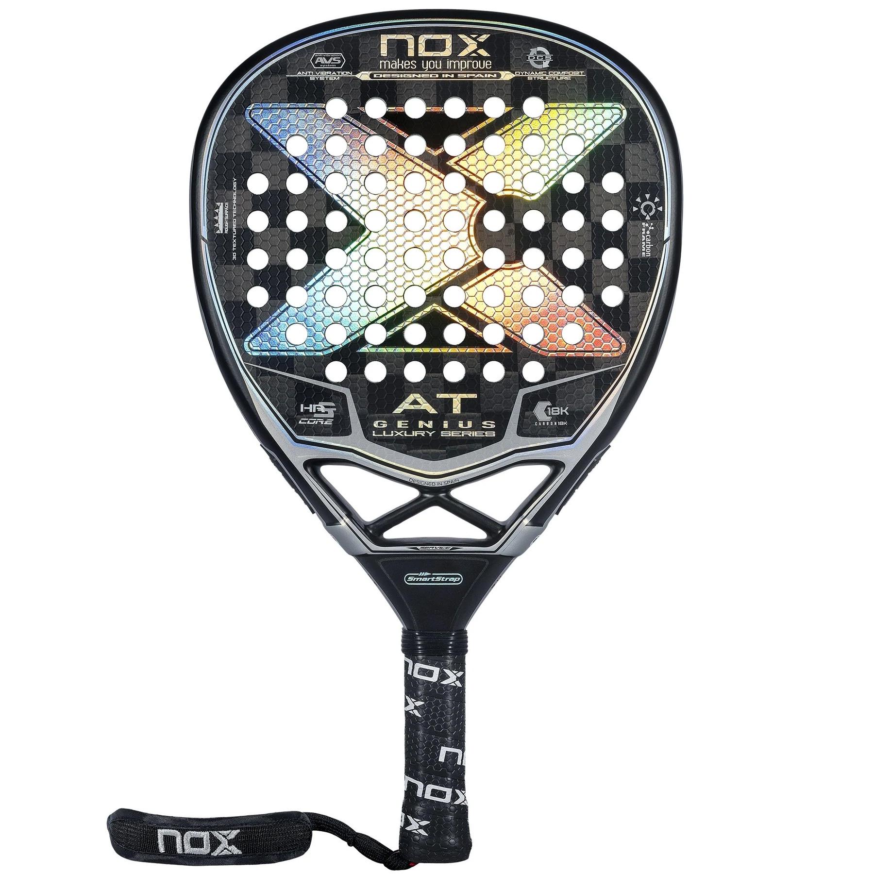 NOX AT Luxury Genius Attack 18K Padel Racket