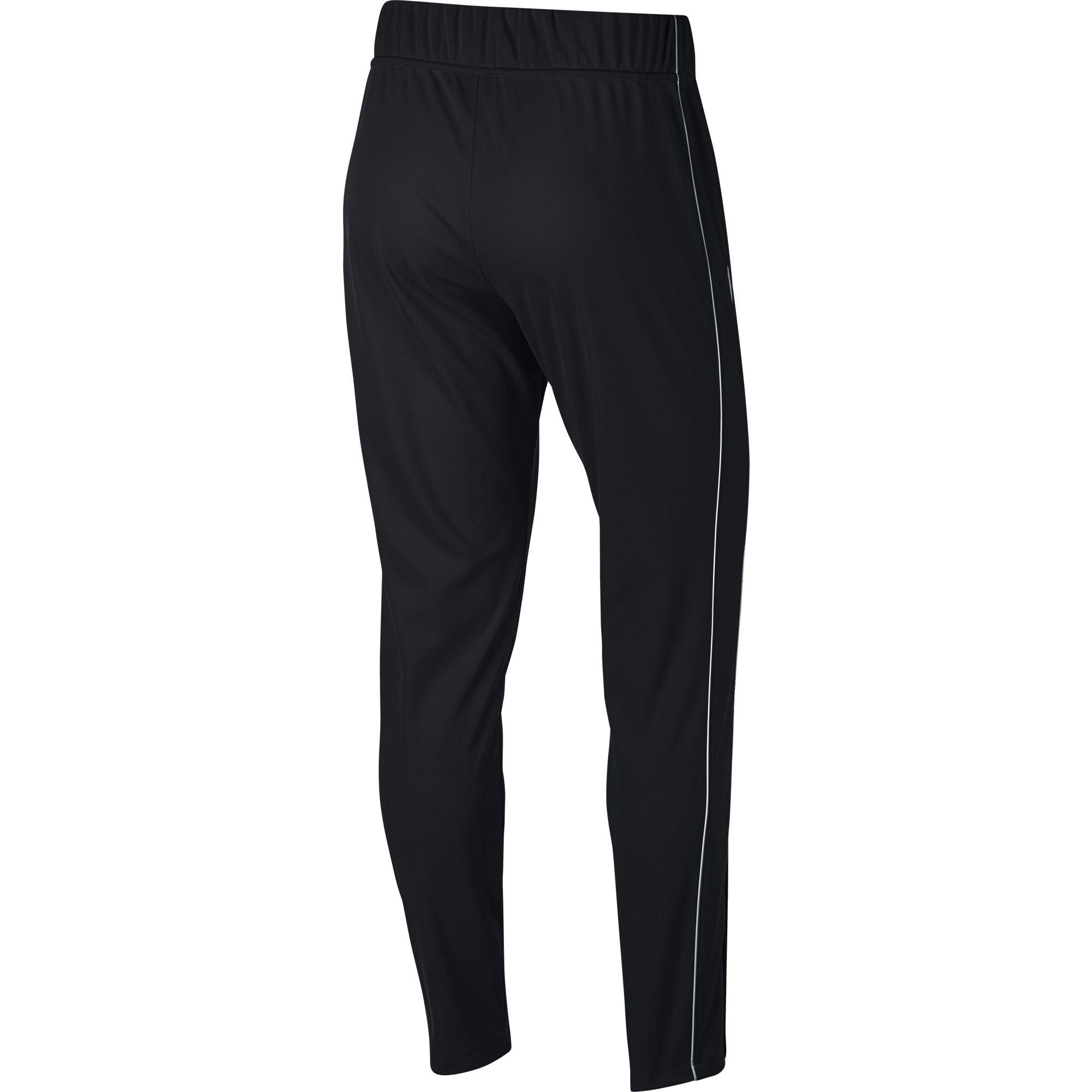 Nike Womens Court Tennis Pants - Black/White - Tennisnuts.com