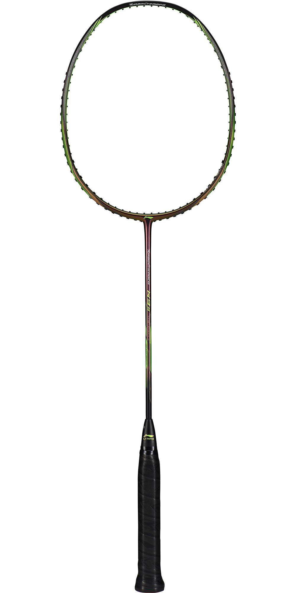 Li Ning Turbocharging N9 II Badminton Racket Black & Green & Bronze 