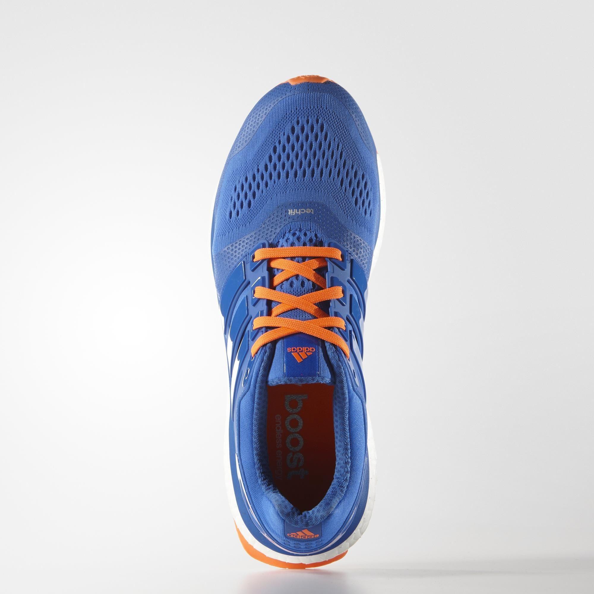 Adidas Mens Energy Boost ESM Running Shoes - Blue/Orange
