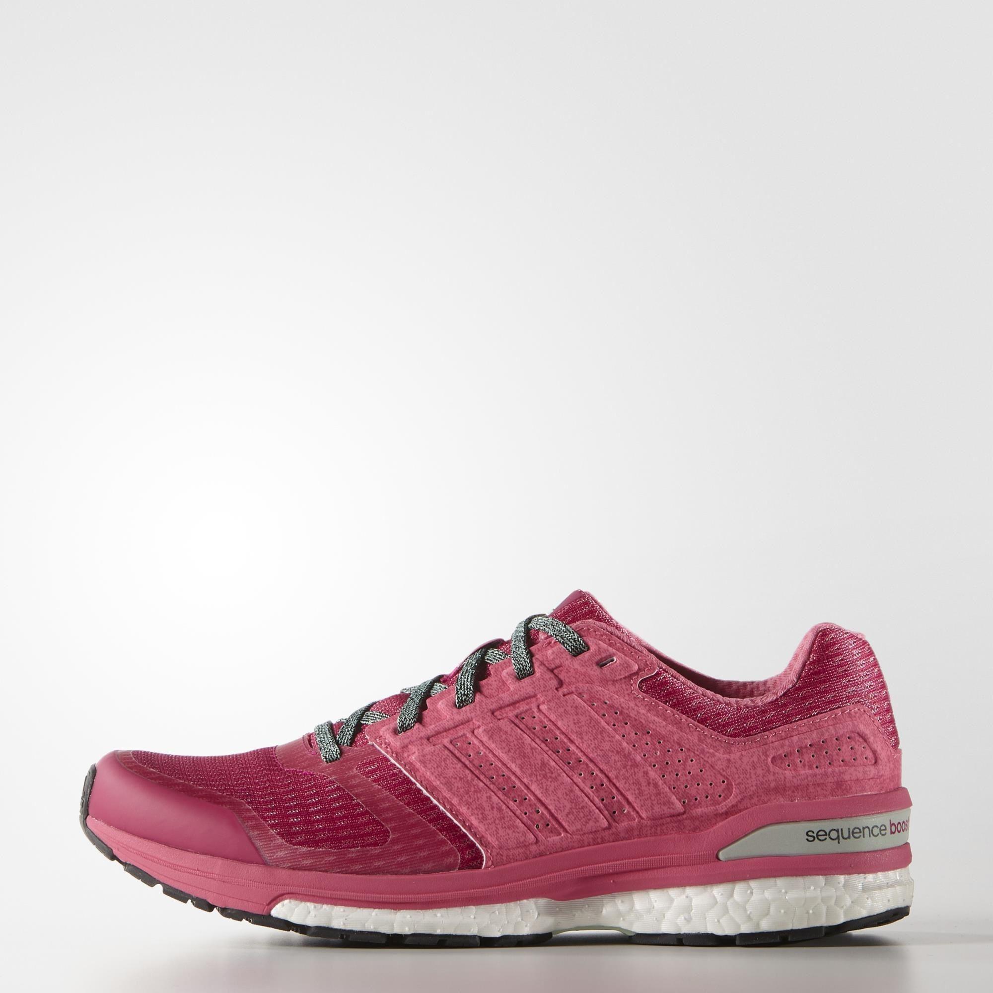 Adidas Womens Supernova Sequence 8 Boost Running Shoes - Pink ...