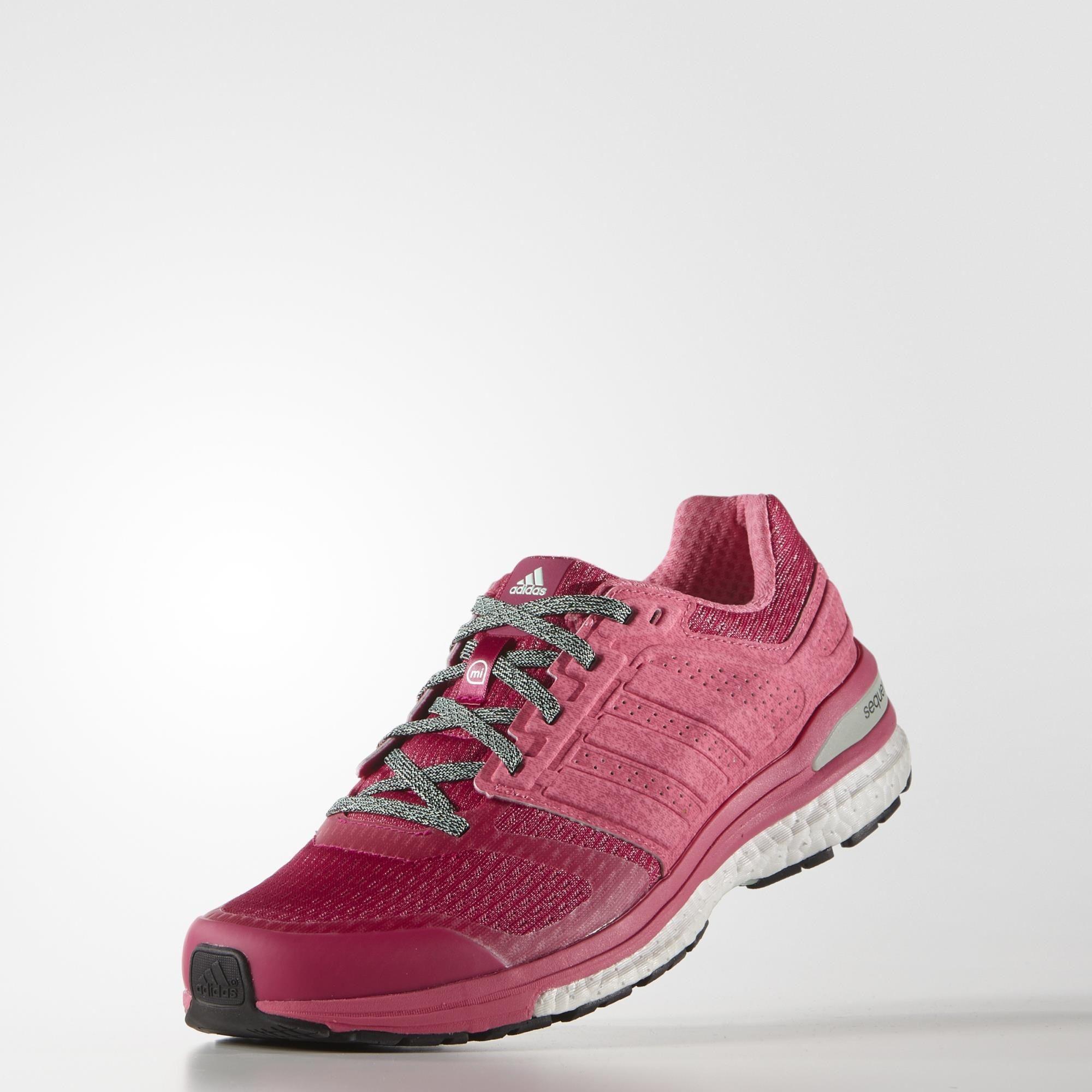 Adidas Womens Supernova Sequence 8 Boost Running Shoes Pink