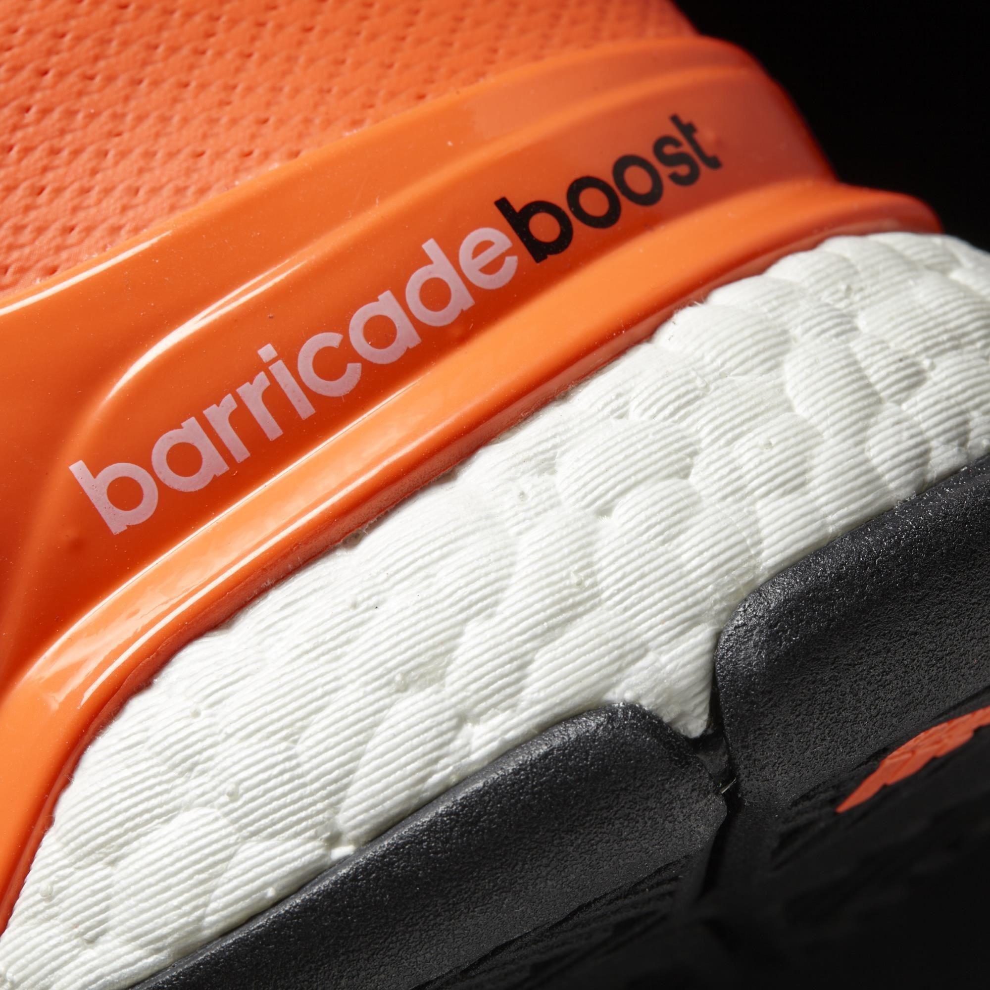 Adidas Mens Limited Edition Barricade Boost Tennis - Solar Red - Tennisnuts.com