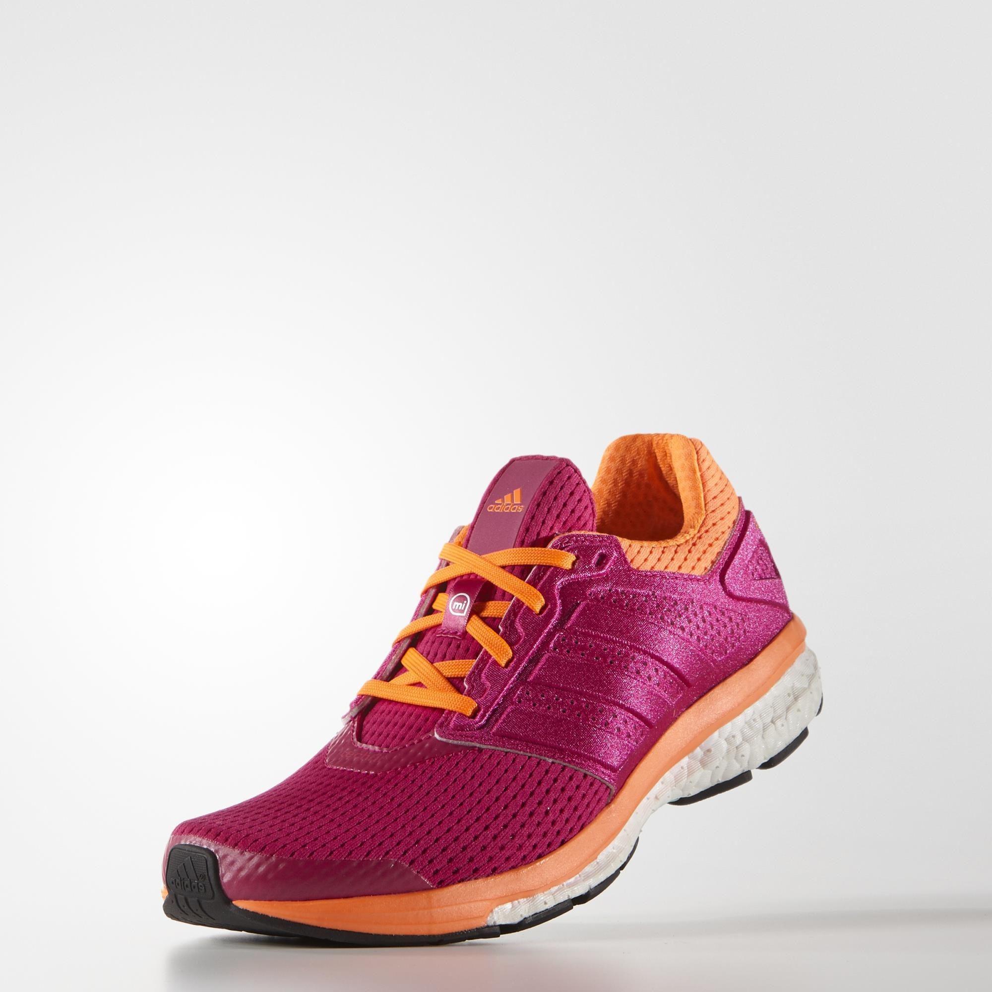Adidas Womens Supernova Glide Boost 7 Running Shoes - Bold Pink ...