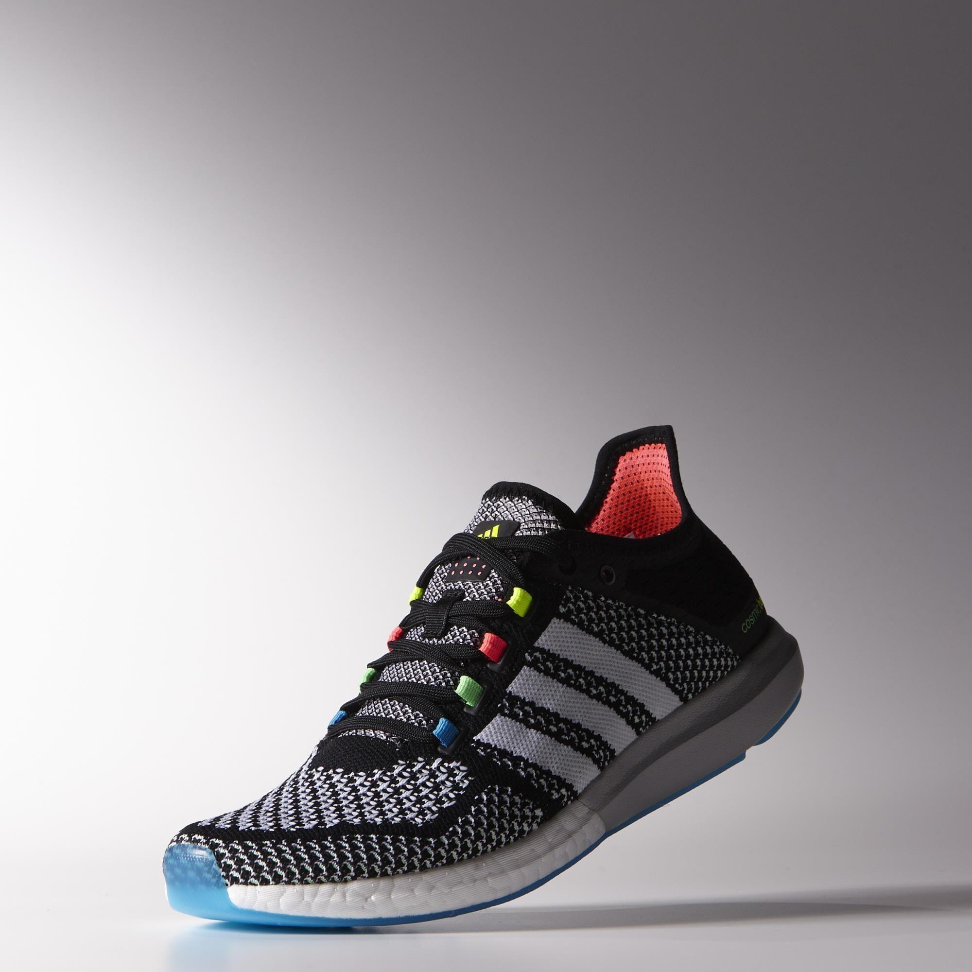 Adidas Mens Climachill Cosmic Boost Running Shoes Black