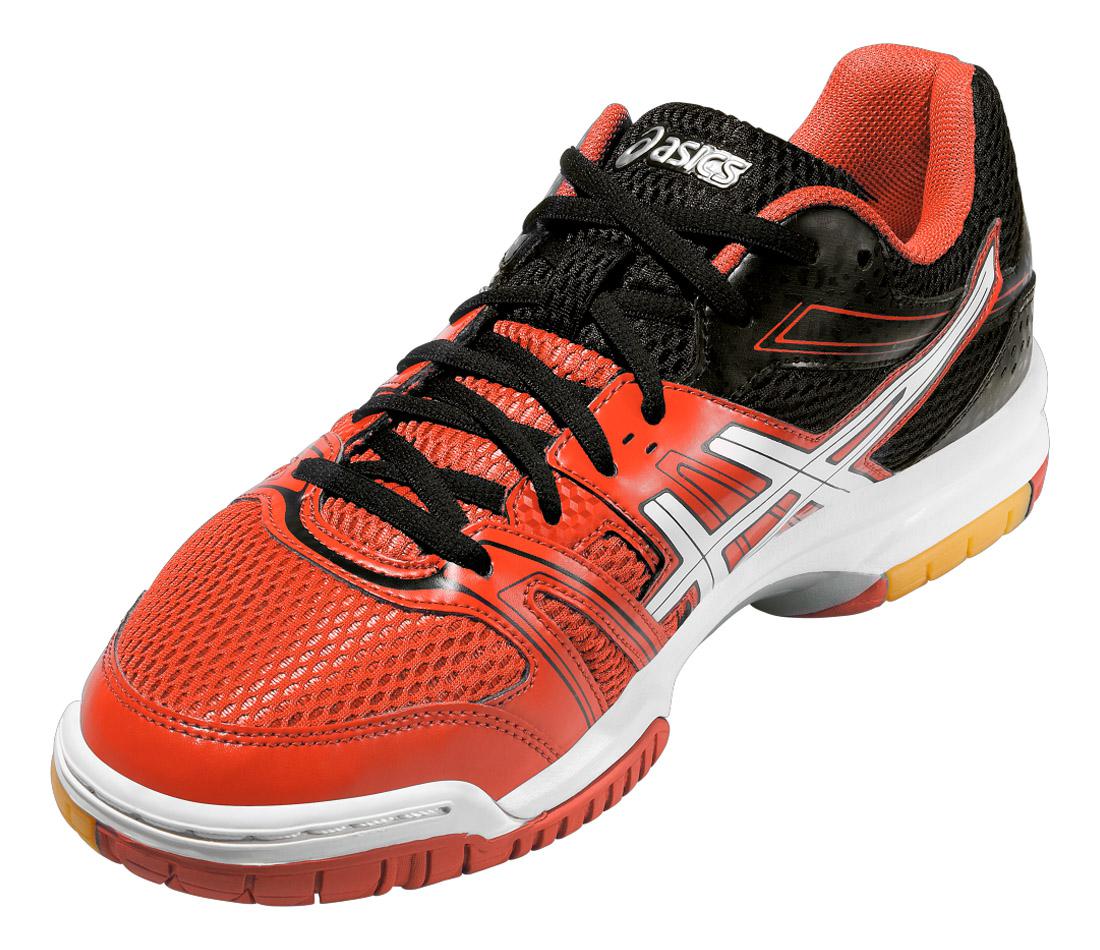 Asics Mens GEL-Rocket 7 Indoor Court Shoes - Cherry Tomato Red ...