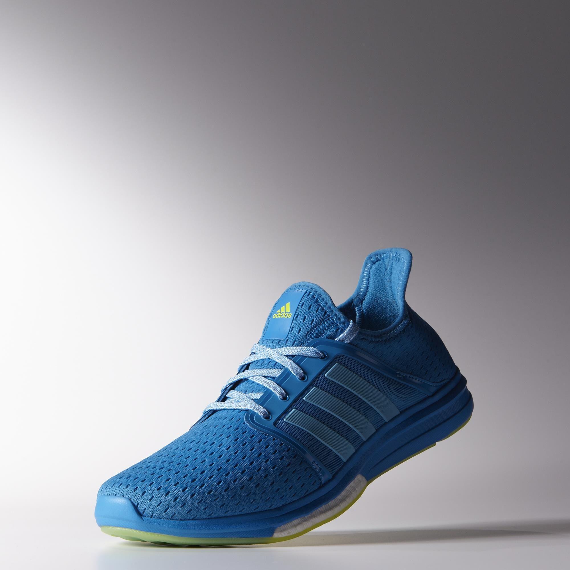 Adidas Mens Climachill Sonic Boost Running Shoes - Solar Blue ...