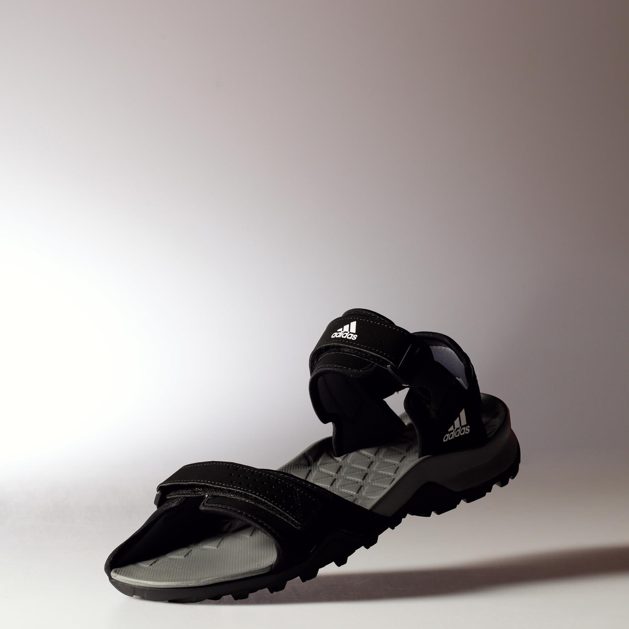 Adidas Mens Cyprex Ultra Sandal II - Core Black/Vista Grey - Tennisnuts.com