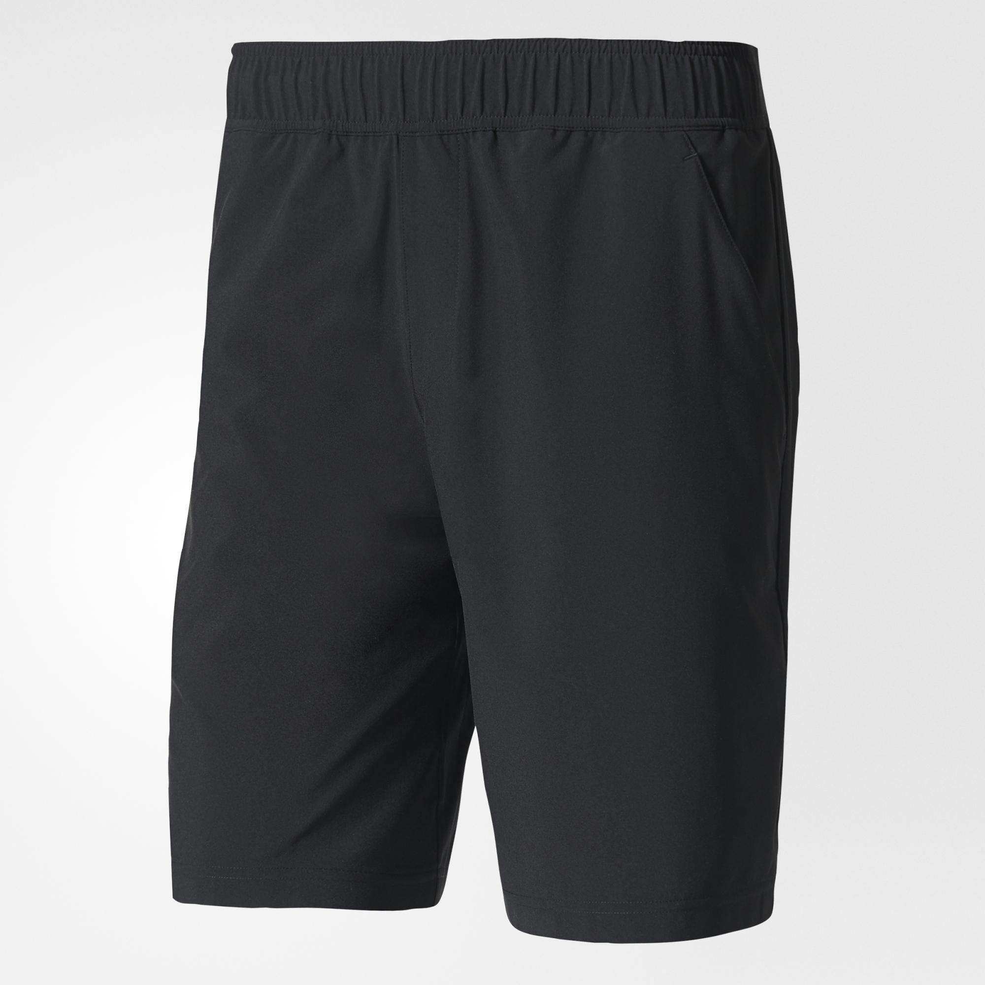 Adidas Mens Advantage Shorts - Black - Tennisnuts.com