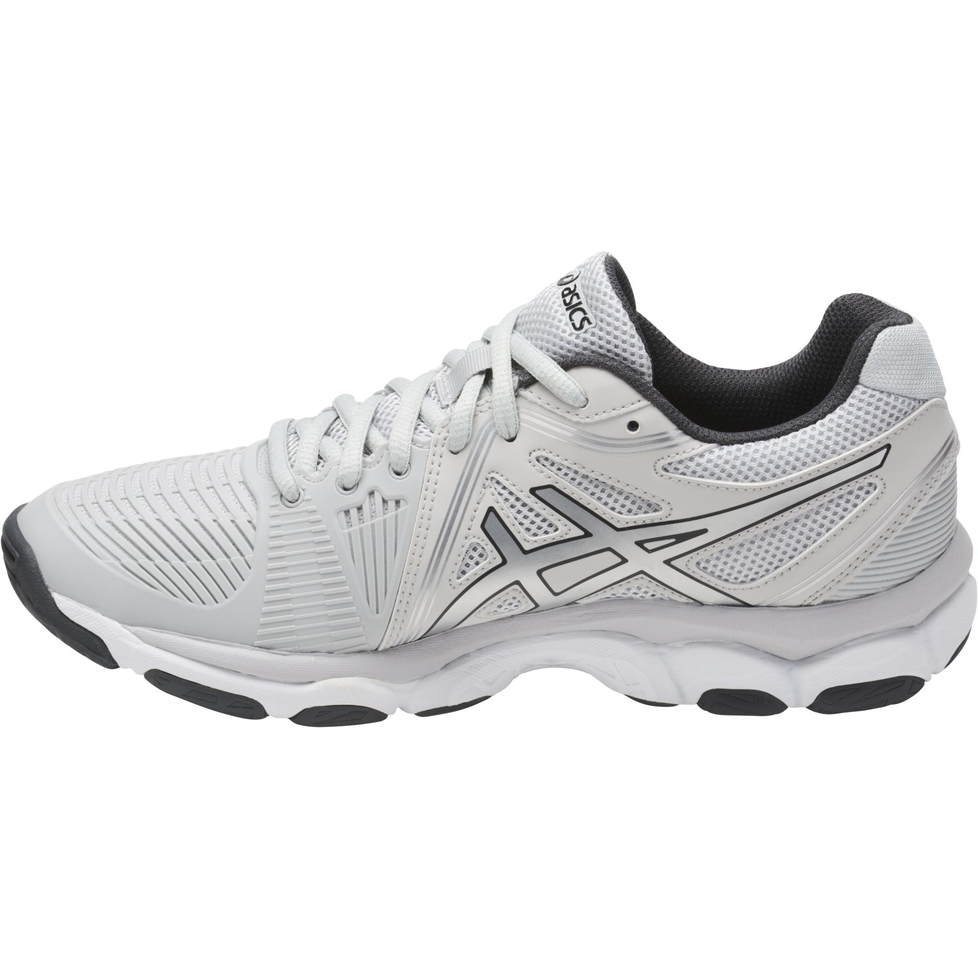 Asics Womens GEL-Netburner Ballistic Shoes - Dark Grey - Tennisnuts.com