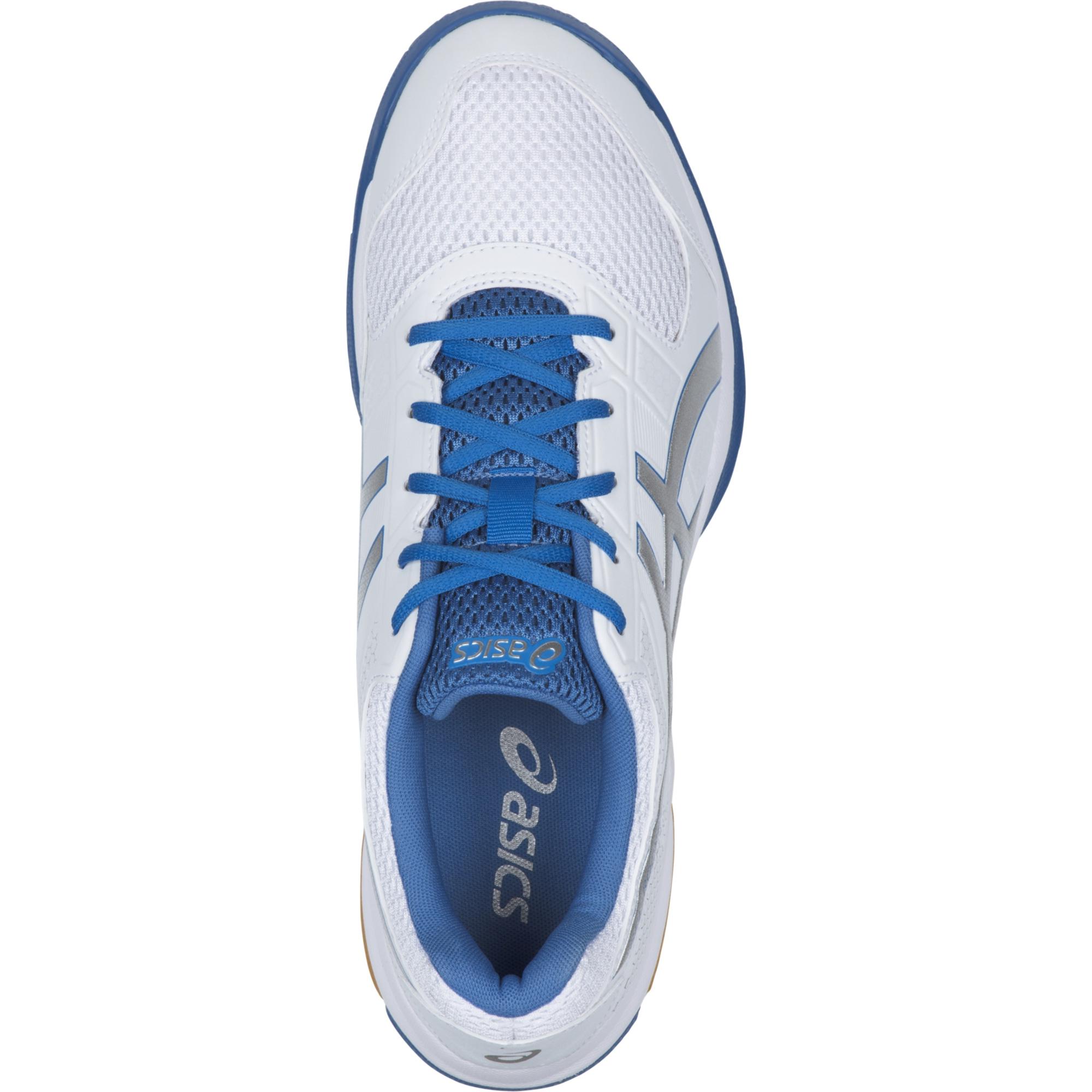 Asics Mens GELRocket 8 Indoor Court Shoes White/Blue