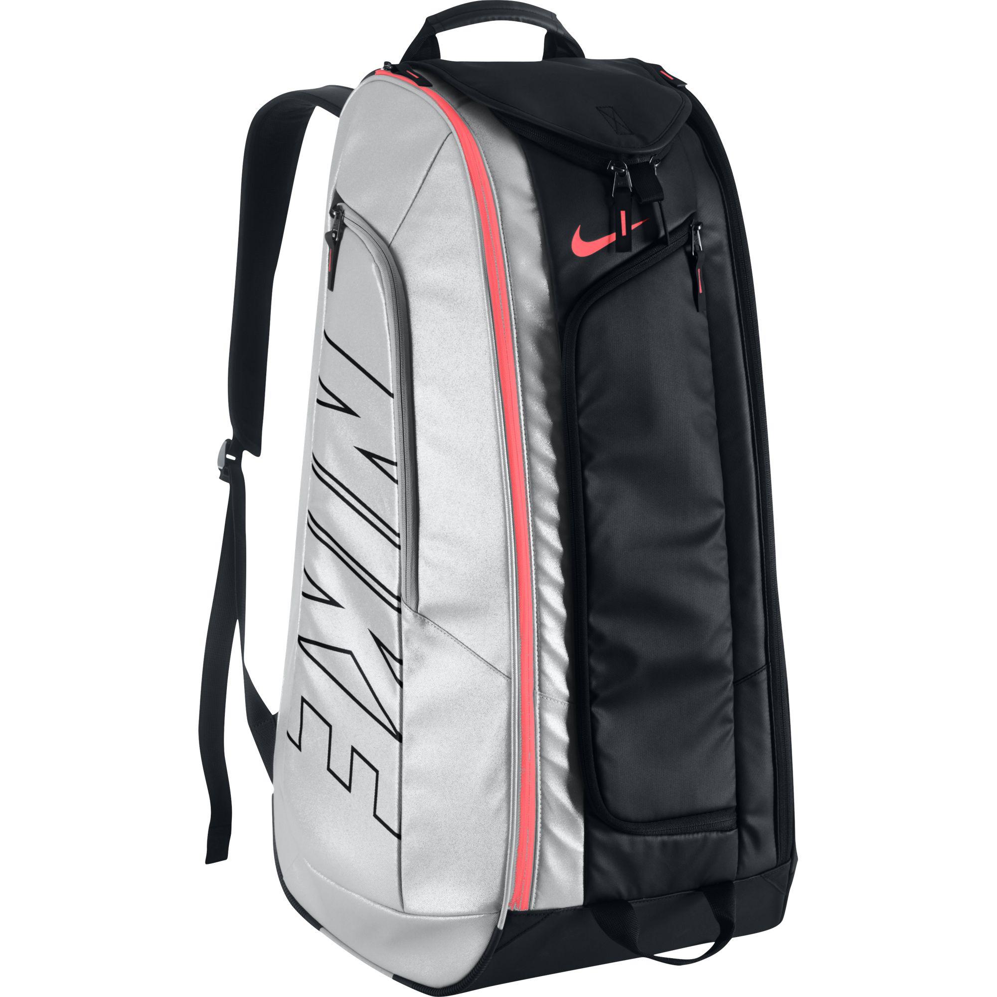 Nike Court Tech 1 12 Racket Bag - Black/Silver - www.ermes-unice.fr