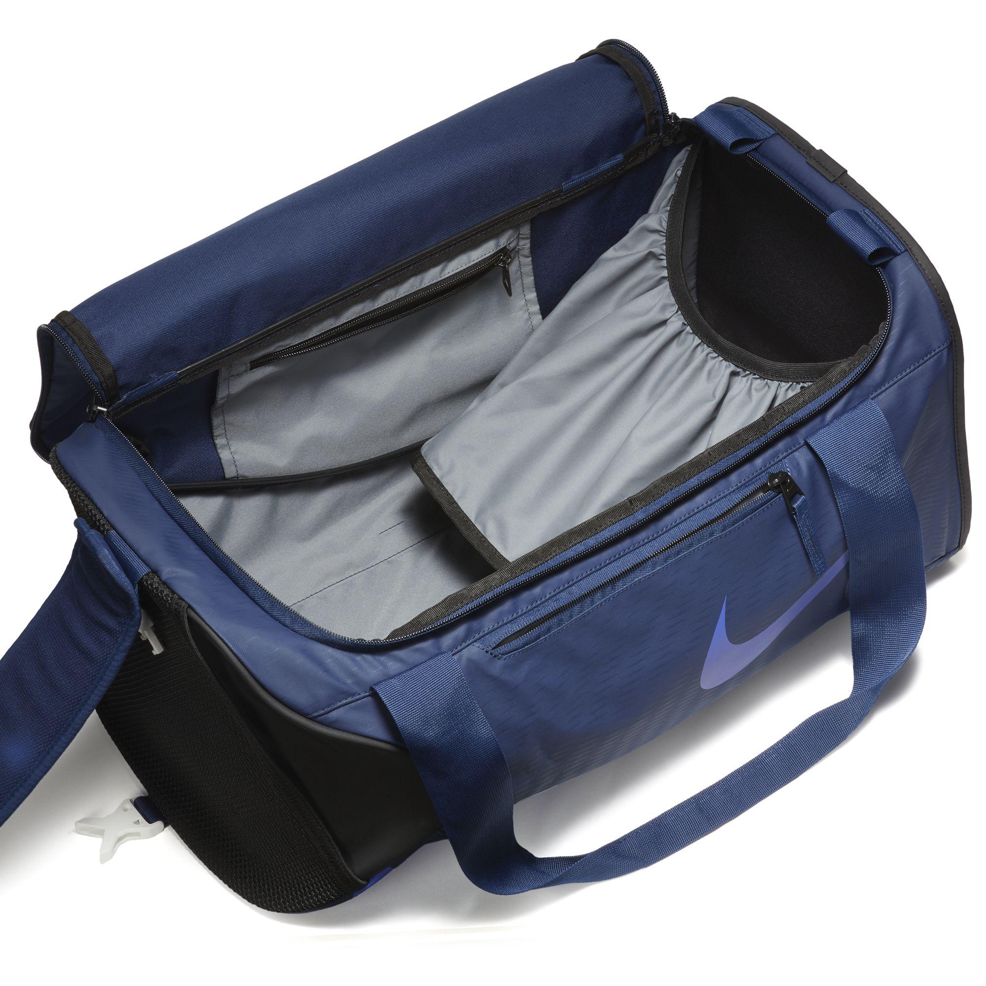 Nike Alpha Small Training Duffel Bag - Binary Blue/Persian Violet ...