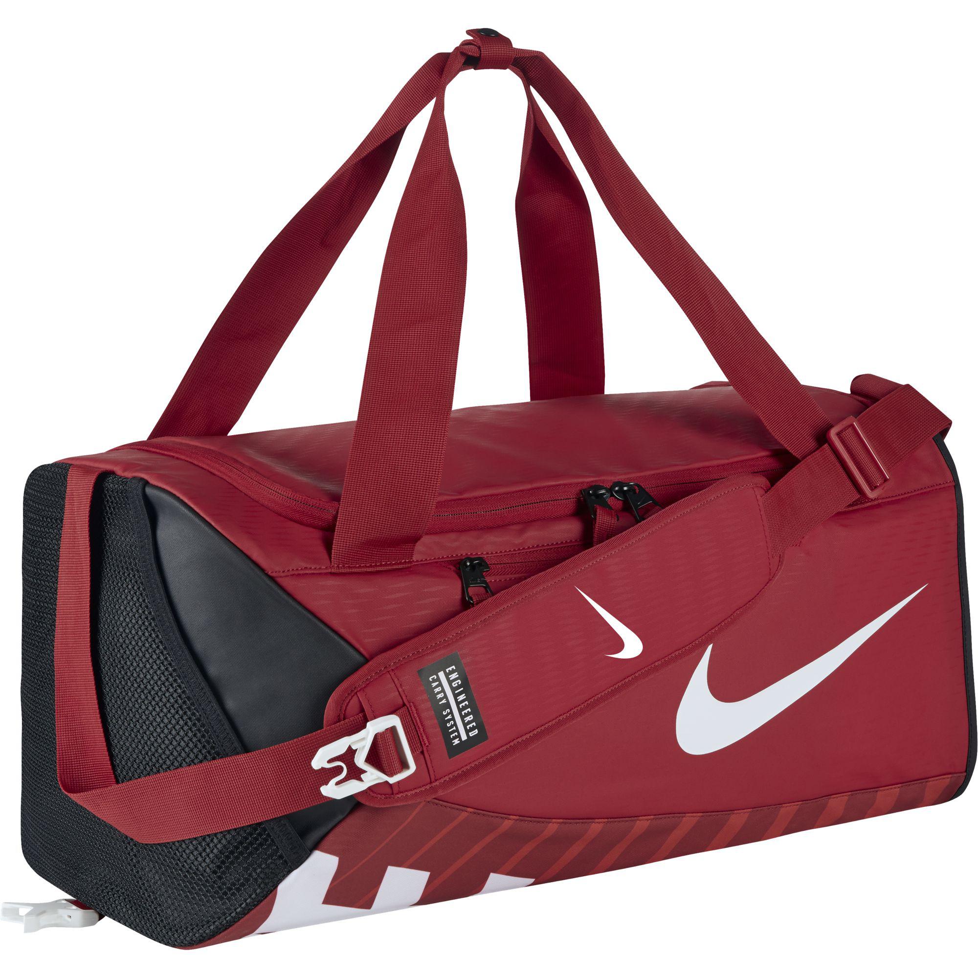 nike bag red and black