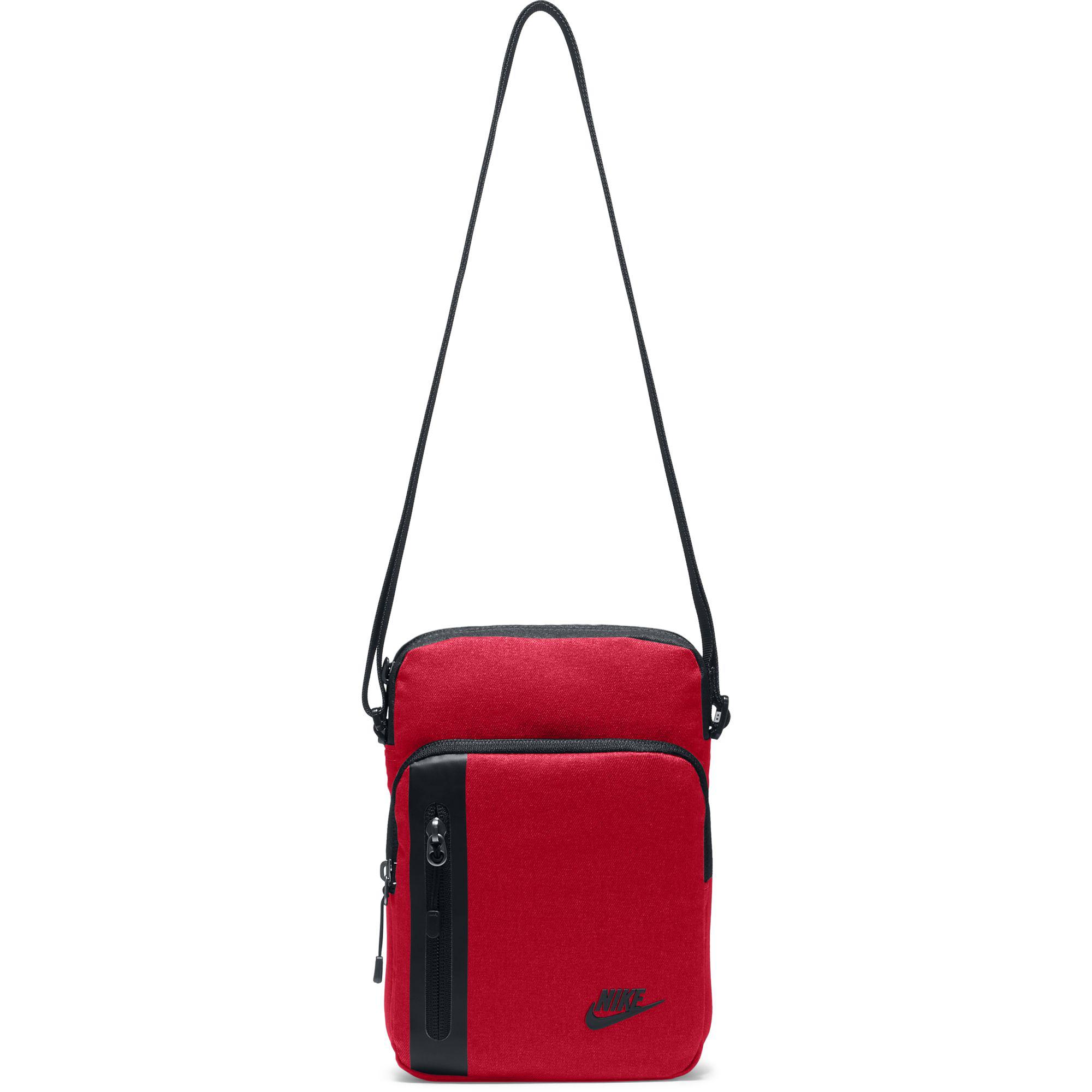 red nike man bag