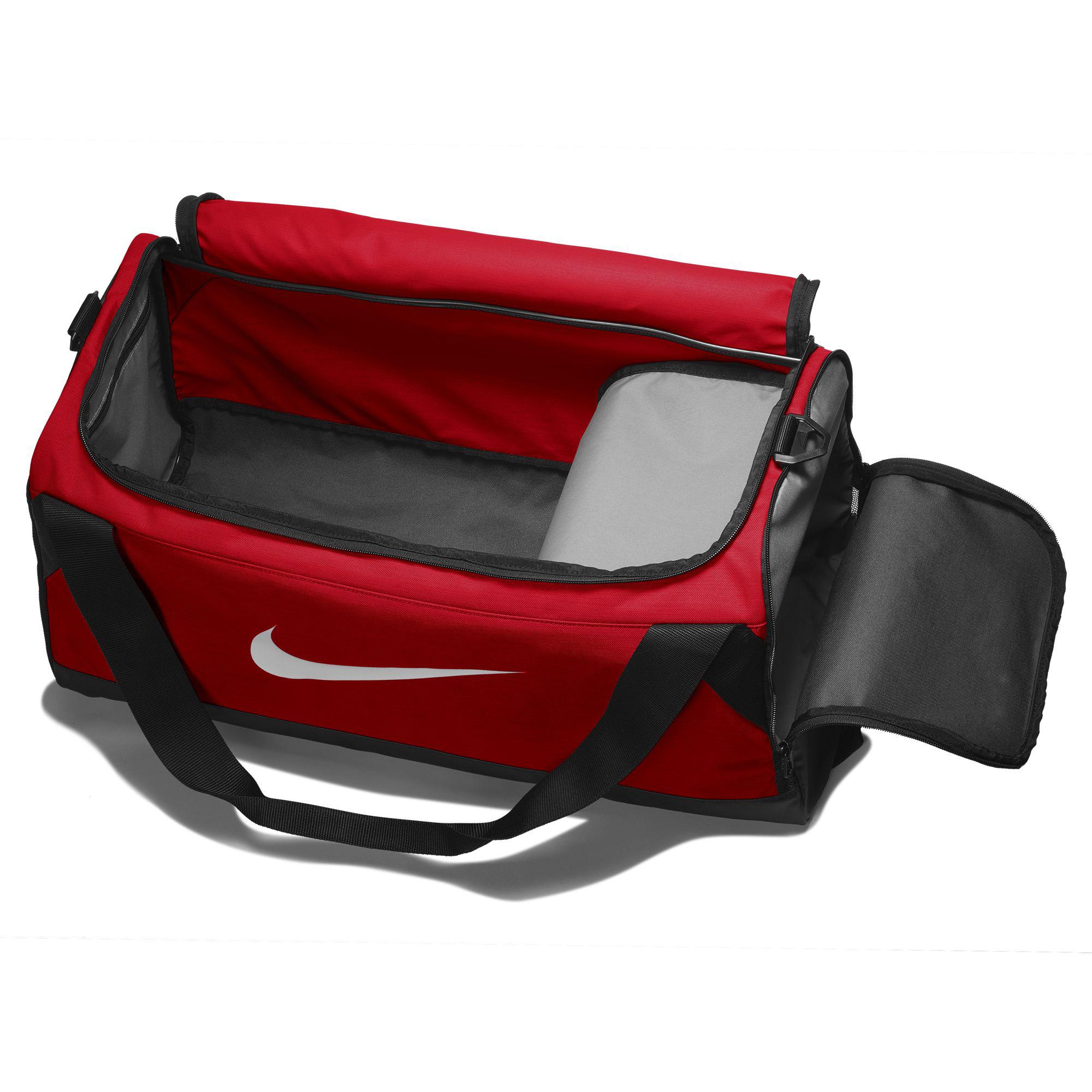 Nike Brasilia Medium Training Duffel Bag University Red/Black/White