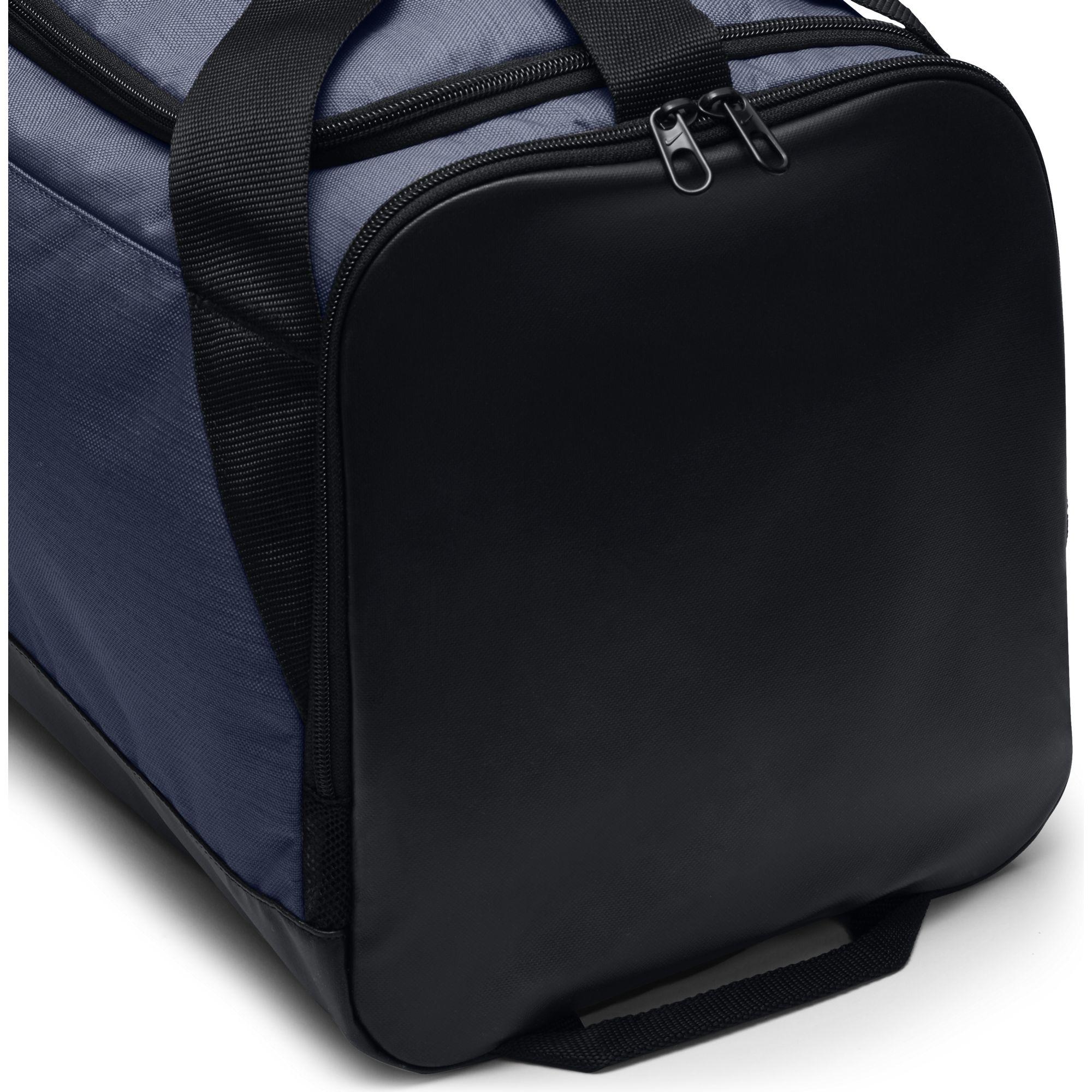 Nike Brasilia Small Training Duffel Bag Midnight Navy/Black/White