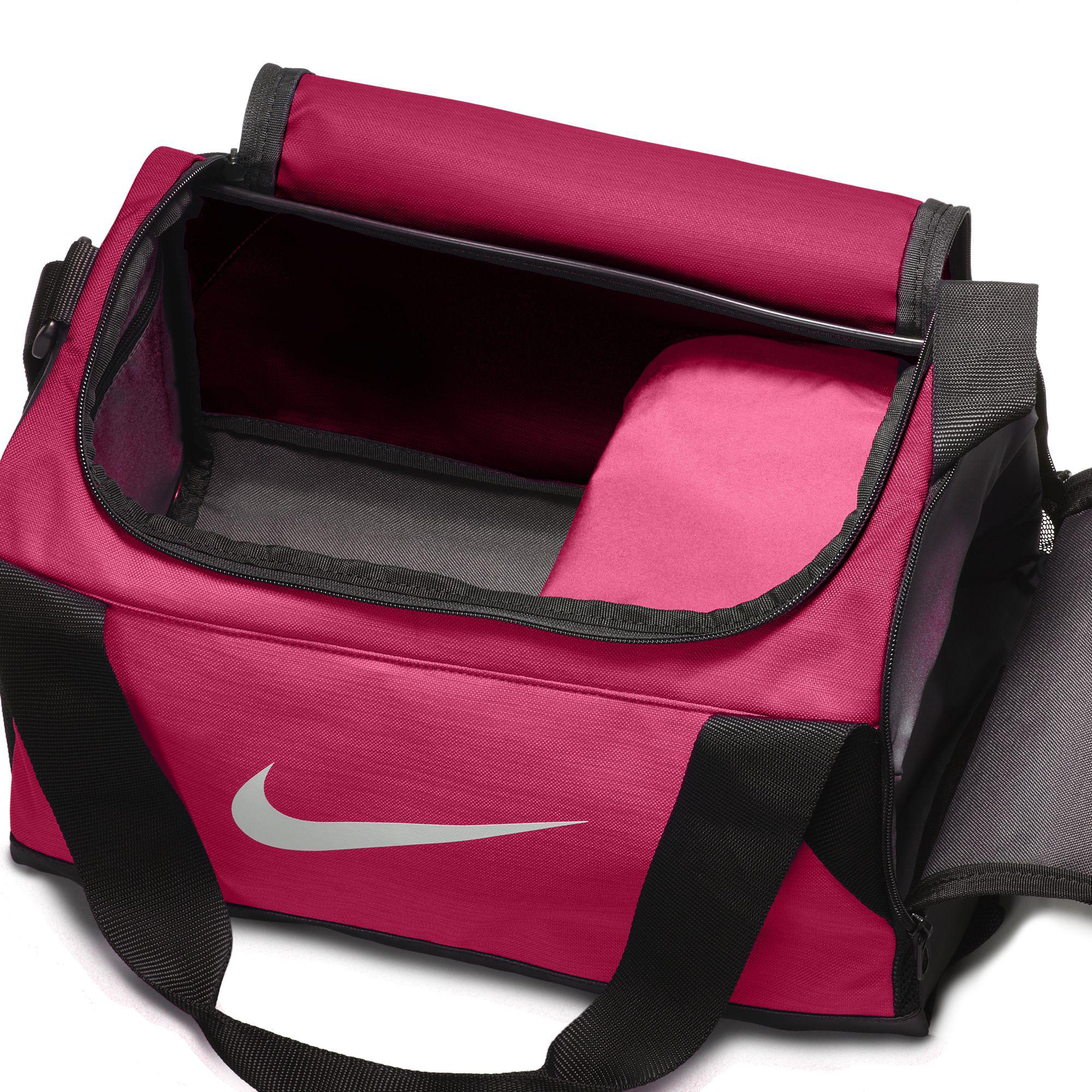 Nike Brasilia Extra Small Training Duffel Bag - Pink/Black - 0