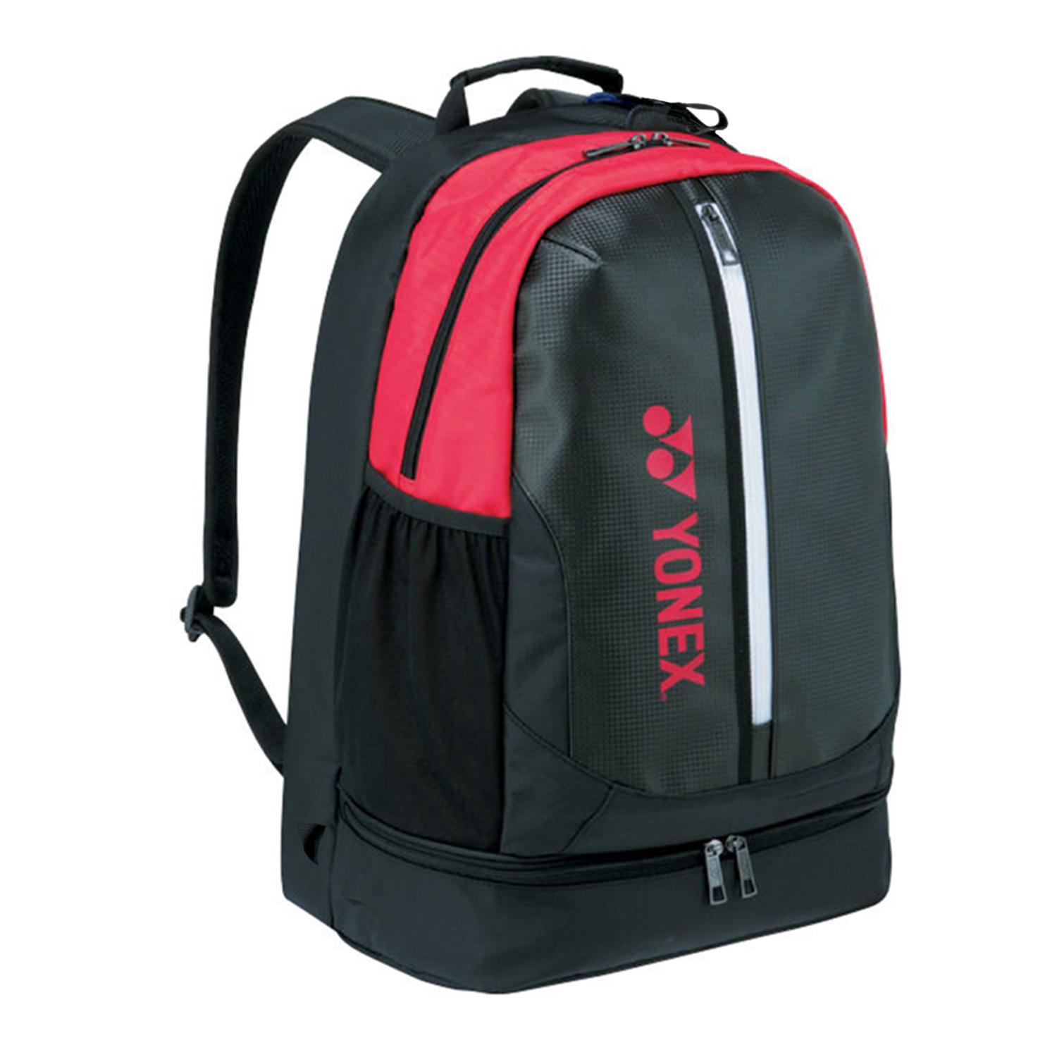 Yonex Backpack (BAG1618EX) - Black/Red - Tennisnuts.com