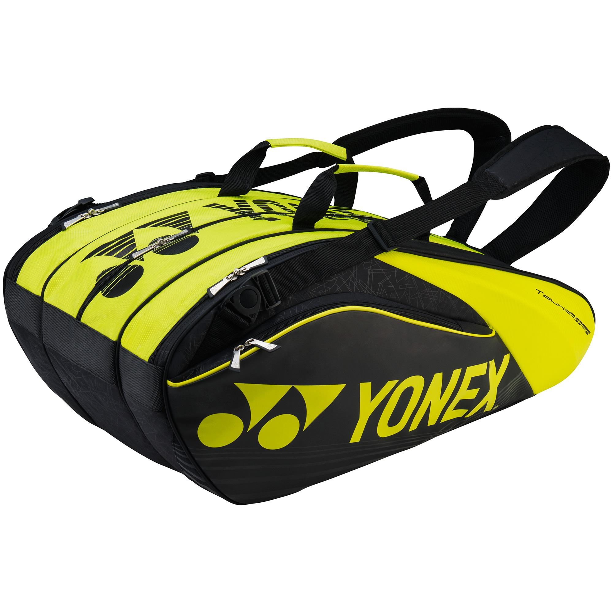 Yonex Pro 9 Racket Bag (BAG9629EX) Black/Lime
