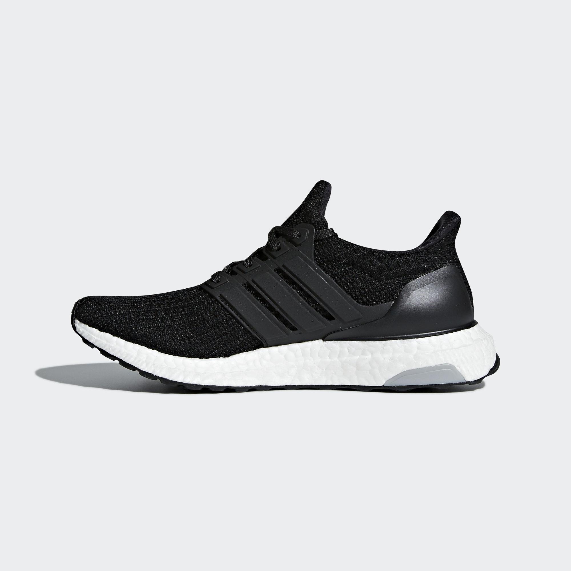 Adidas Womens Ultra Boost Running Shoes - Core Black - Tennisnuts.com