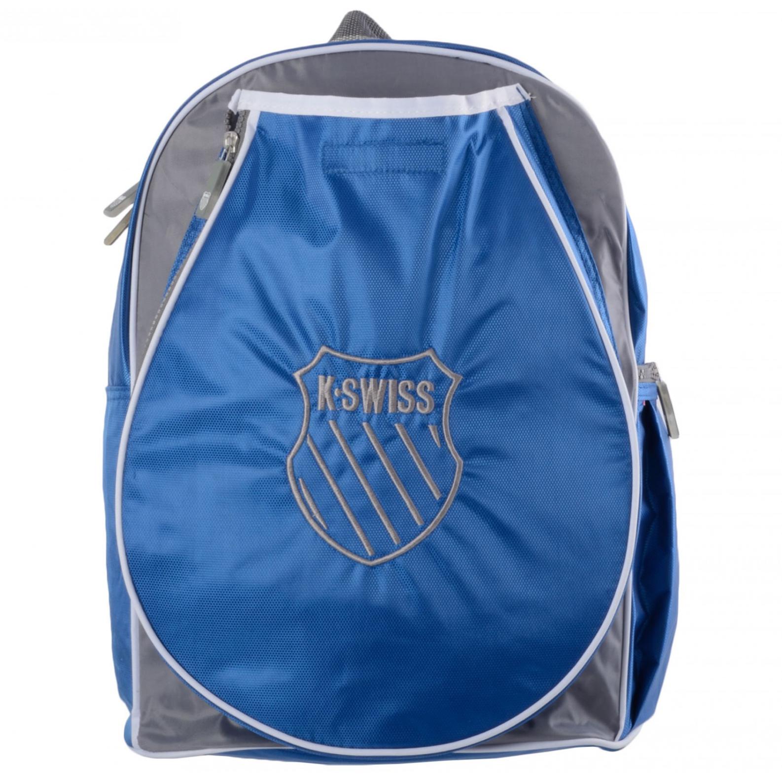 KSwiss Junior Backpack Bright Blue/Grey