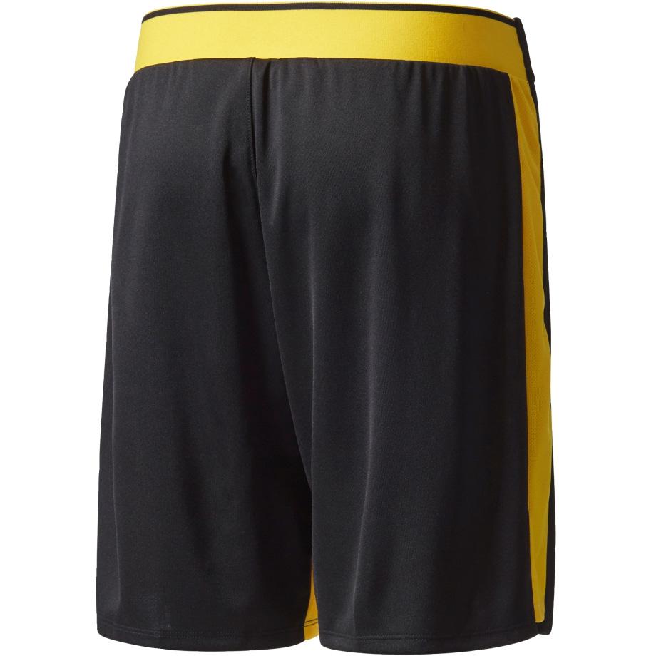 Adidas Boys Barricade Tennis Shorts - Black/Yellow